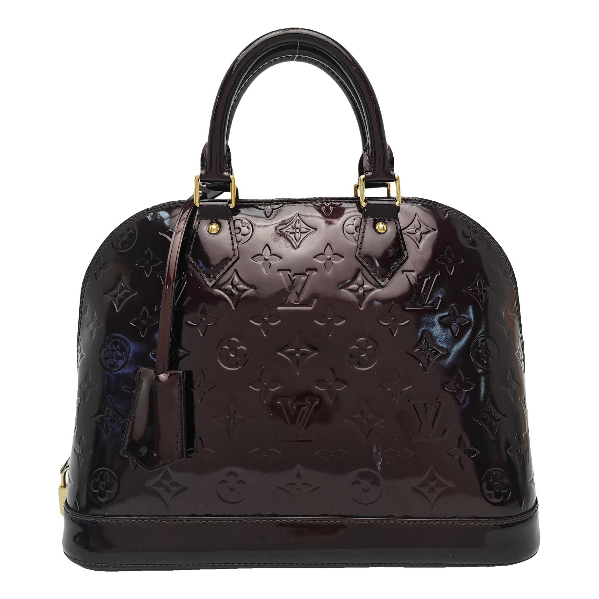 Alma patent leather handbag
