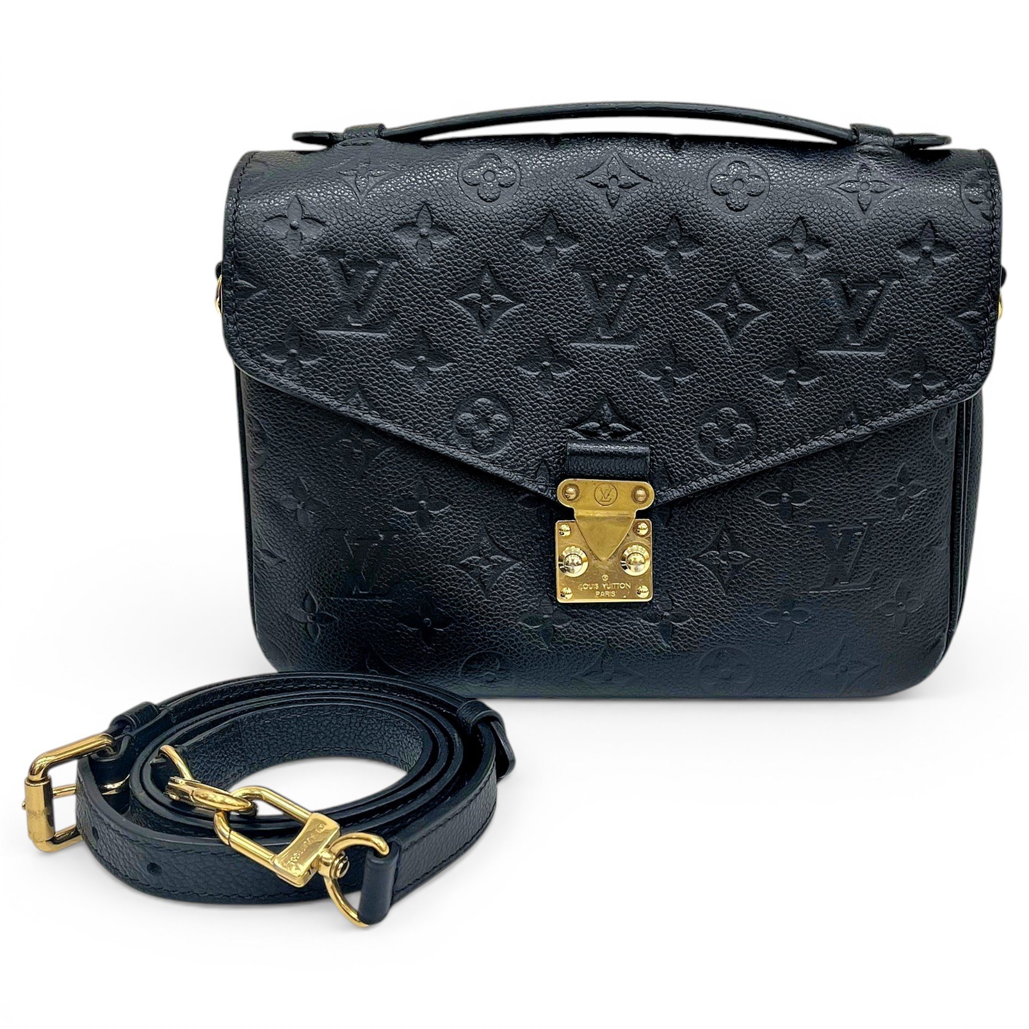 Metis leather handbag