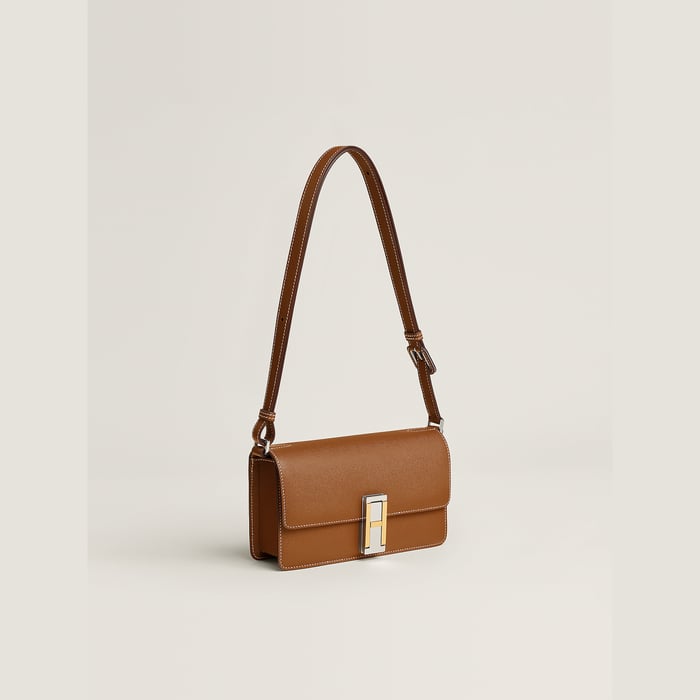 Gold Mallette Bag