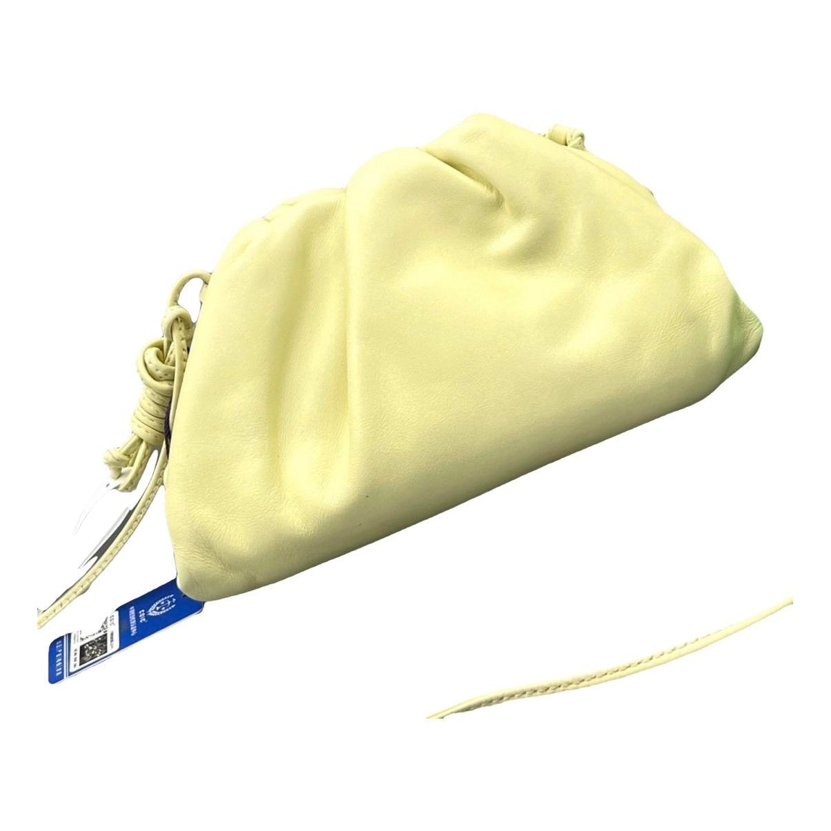 Pouch leather handbag