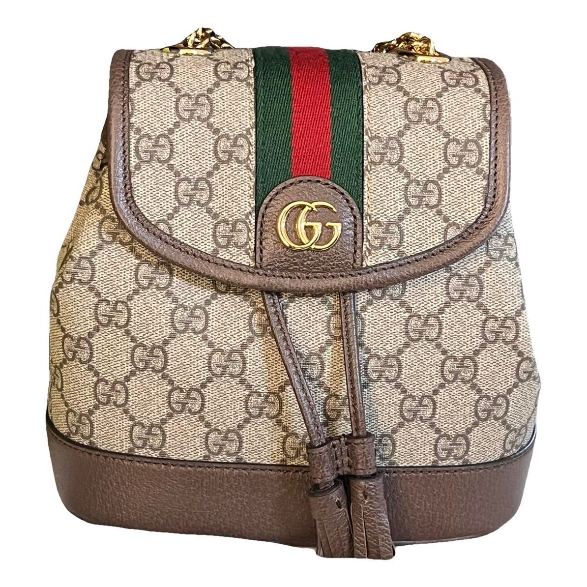Ophidia leather backpack