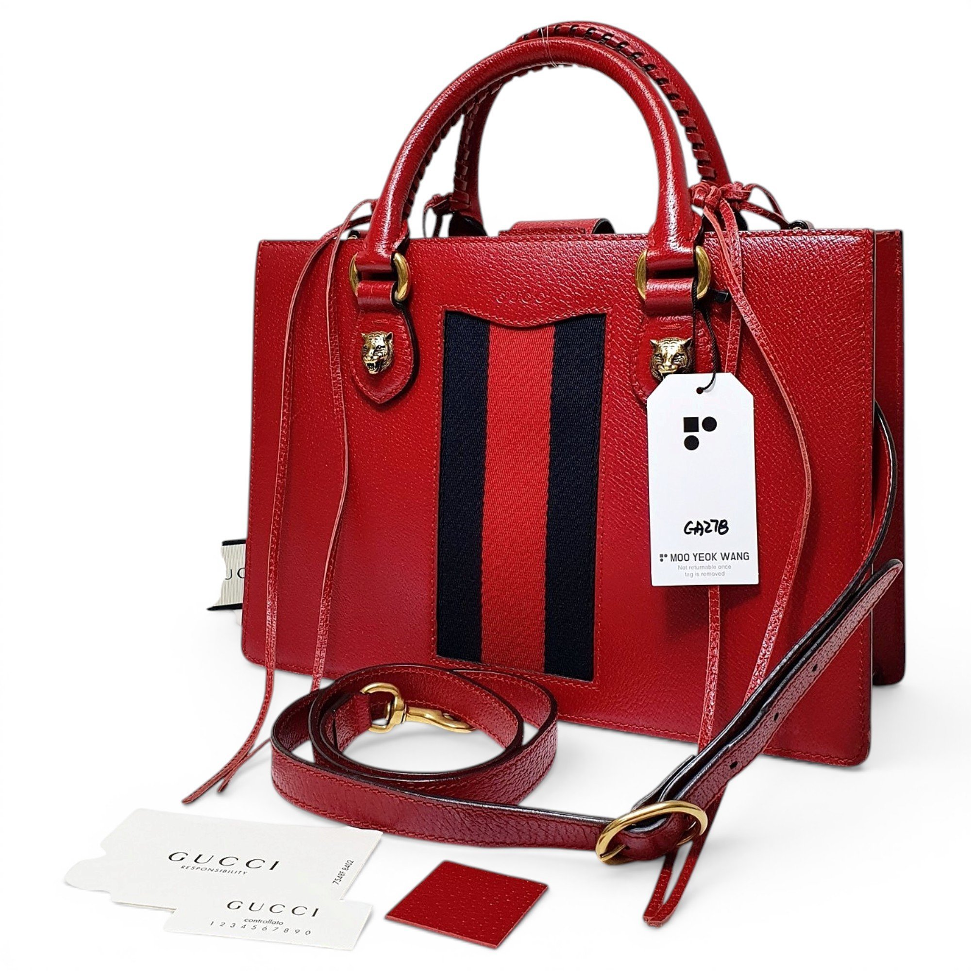 Leather handbag