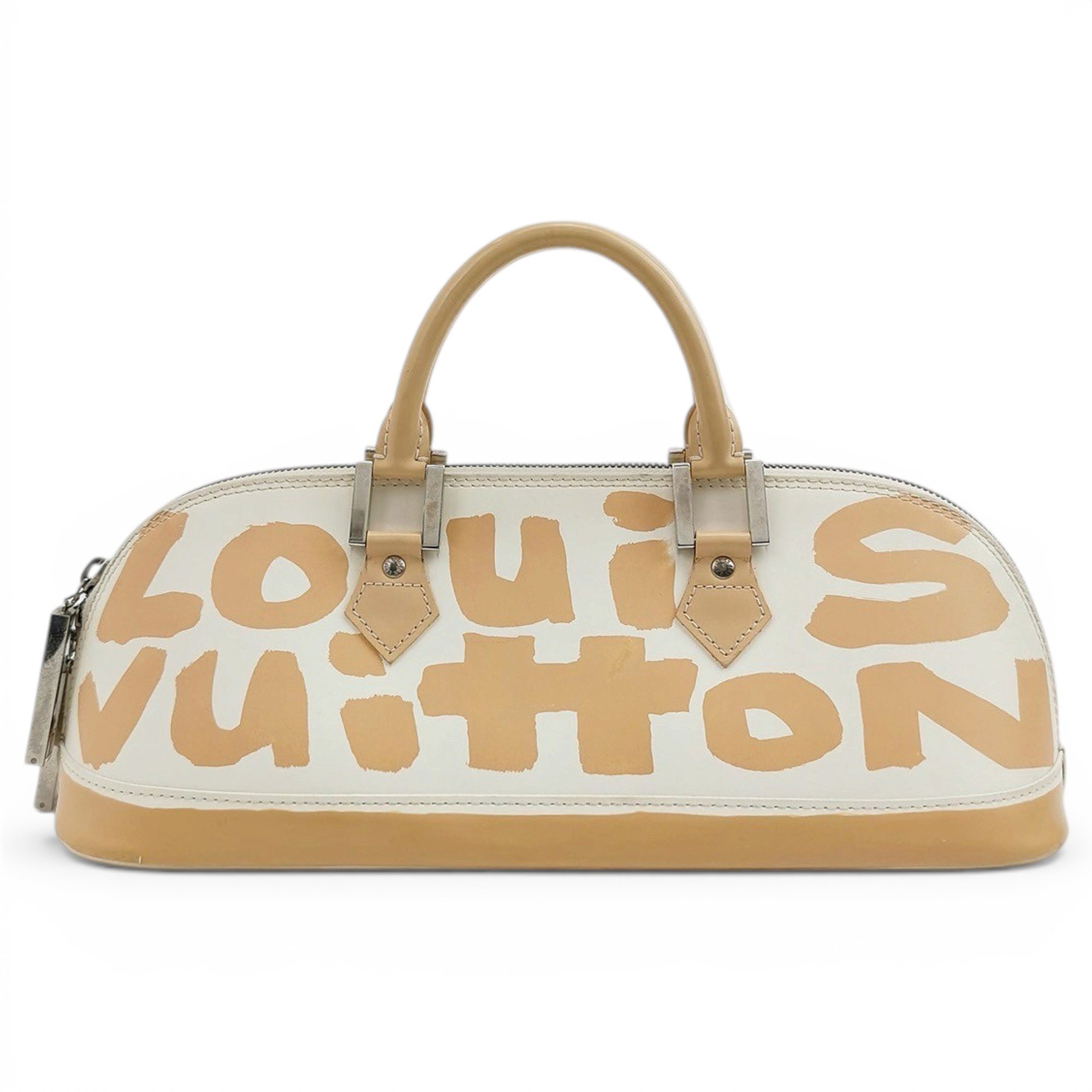 Alma leather handbag