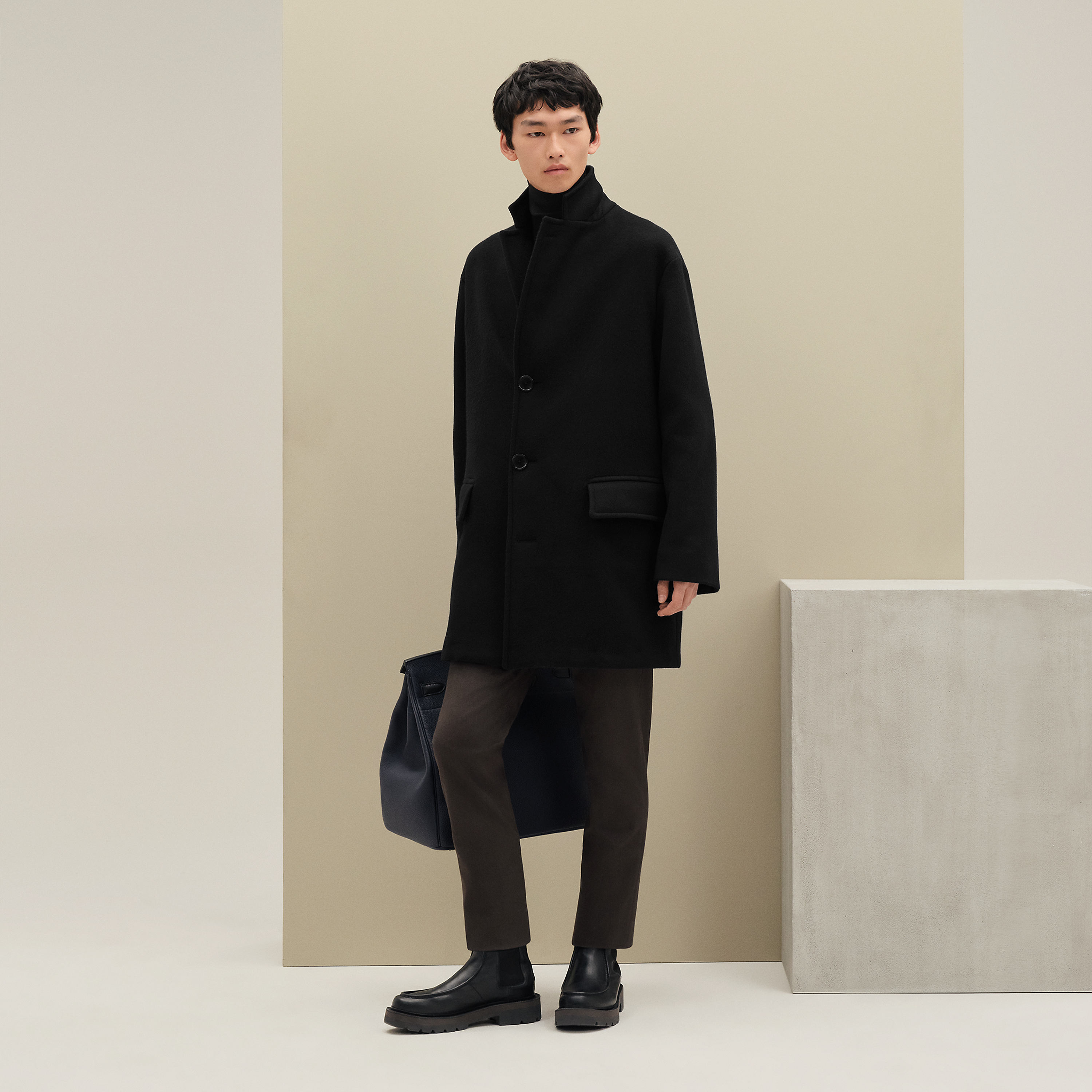 Petit Paul cashmere coat