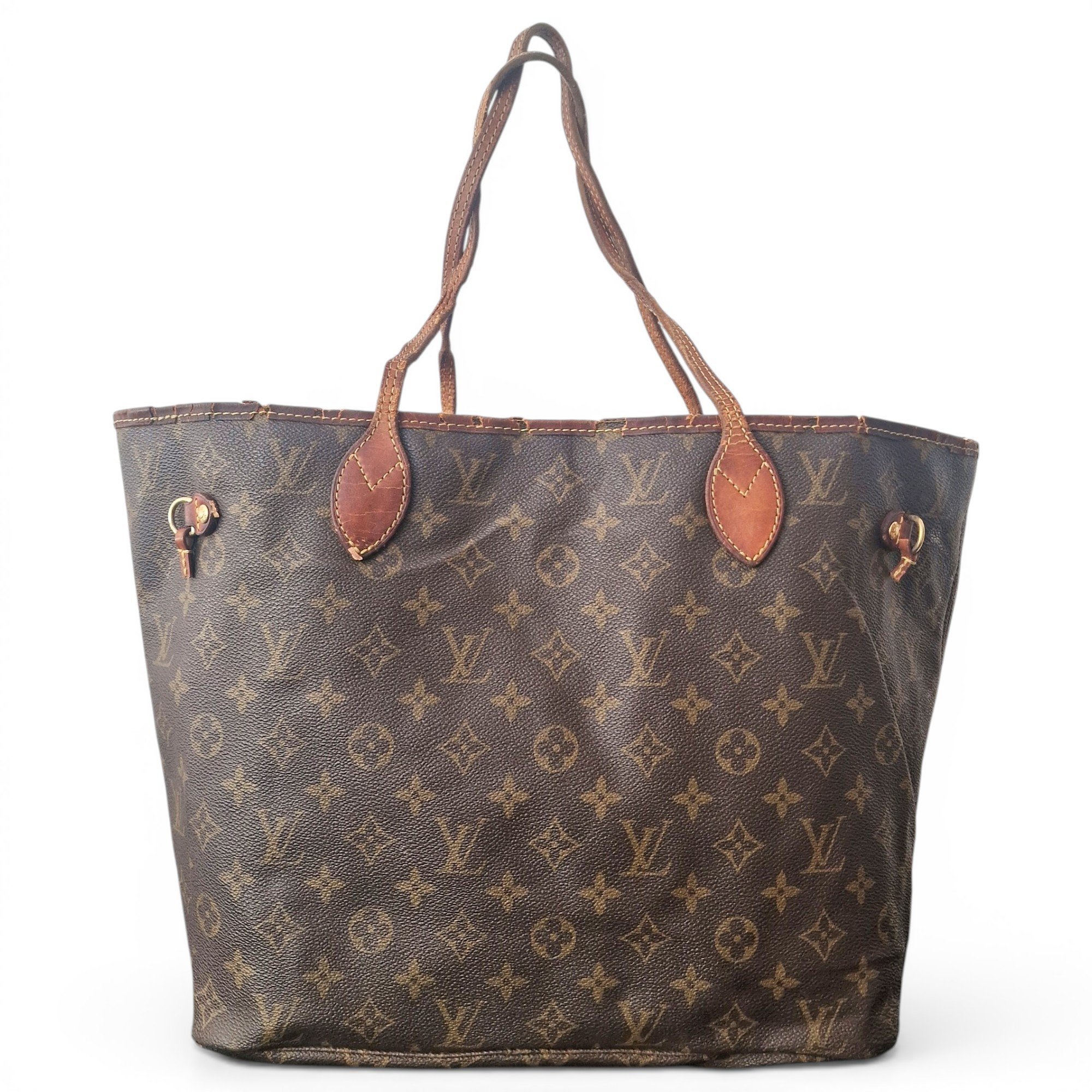 Neverfull leather tote