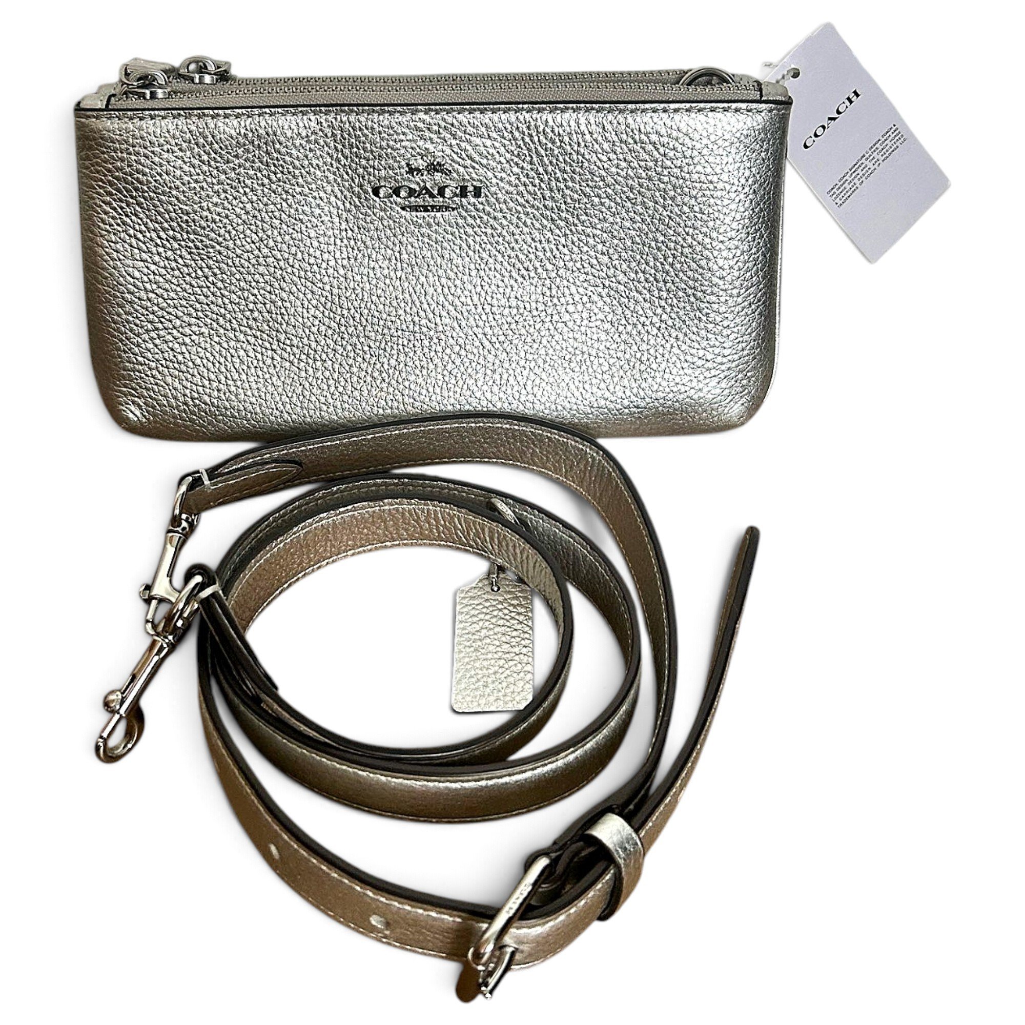 Leather crossbody bag