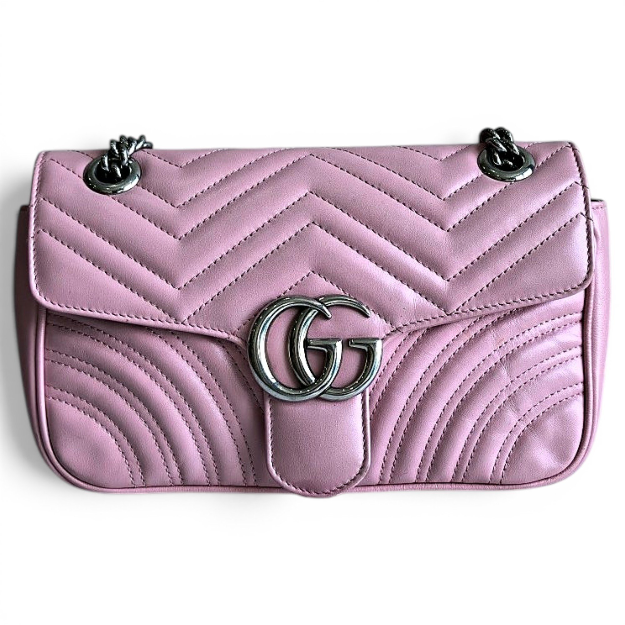GG Marmont Flap leather handbag