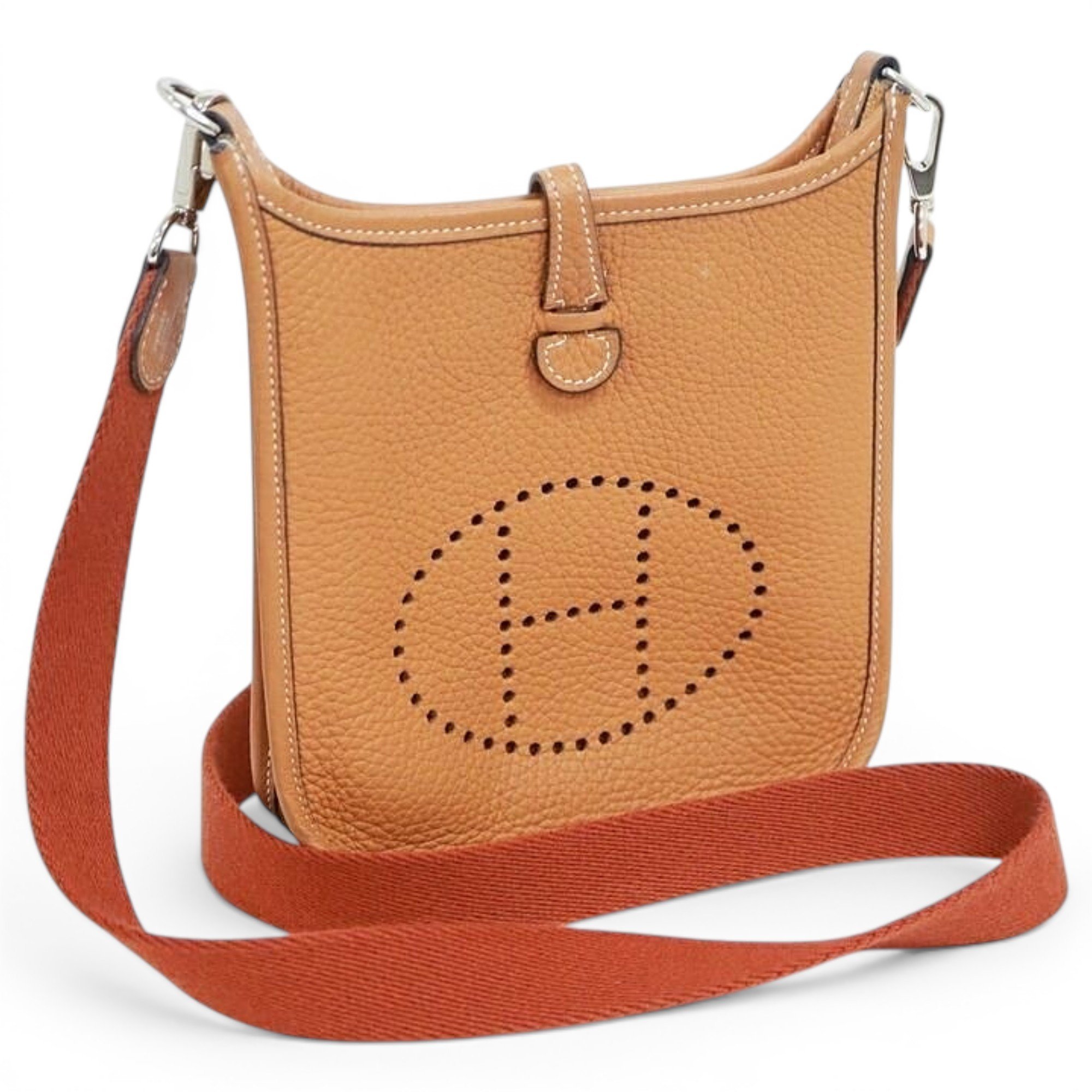 Evelyne leather handbag