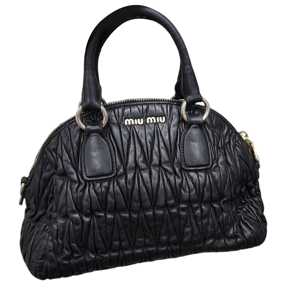 Leather handbag