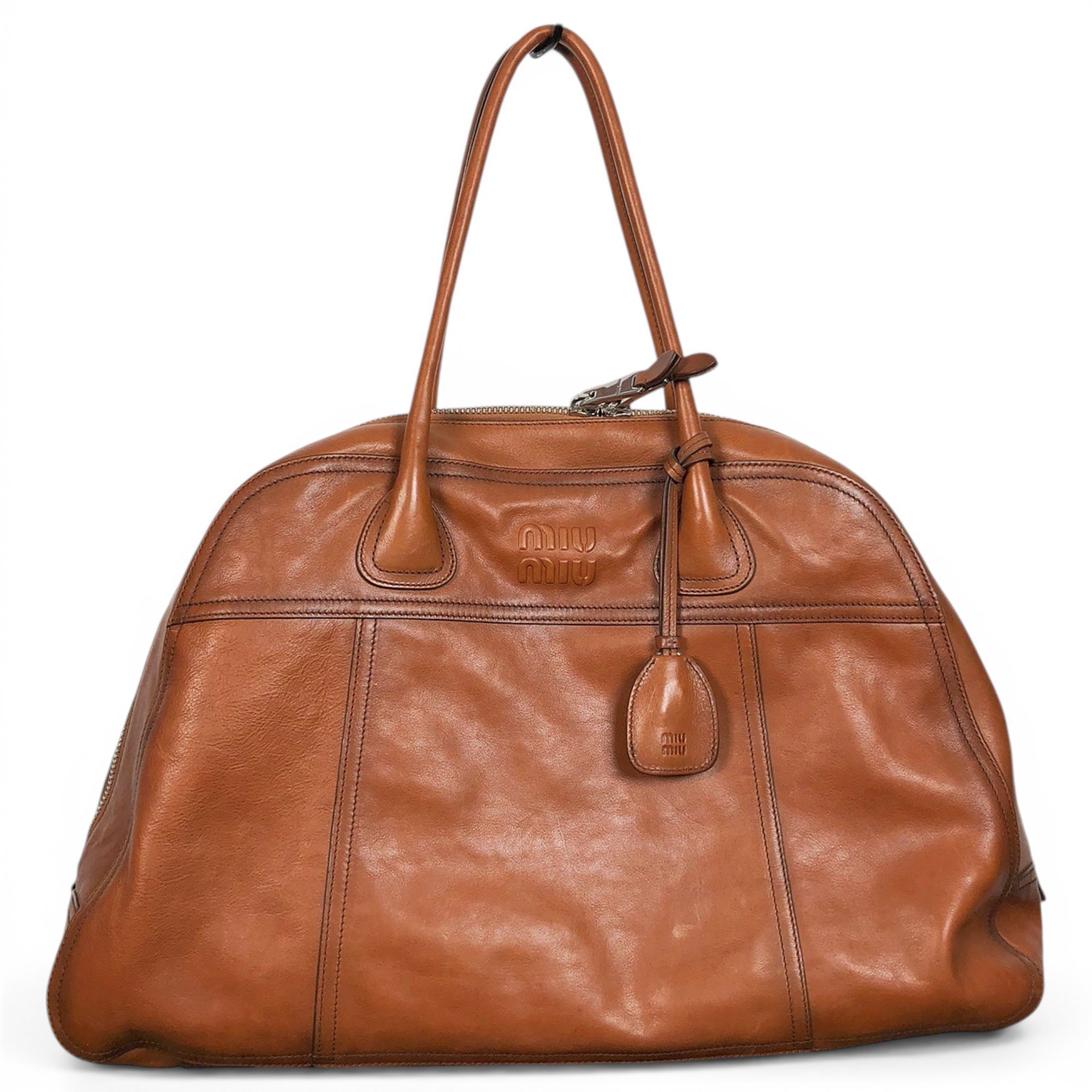 Leather handbag