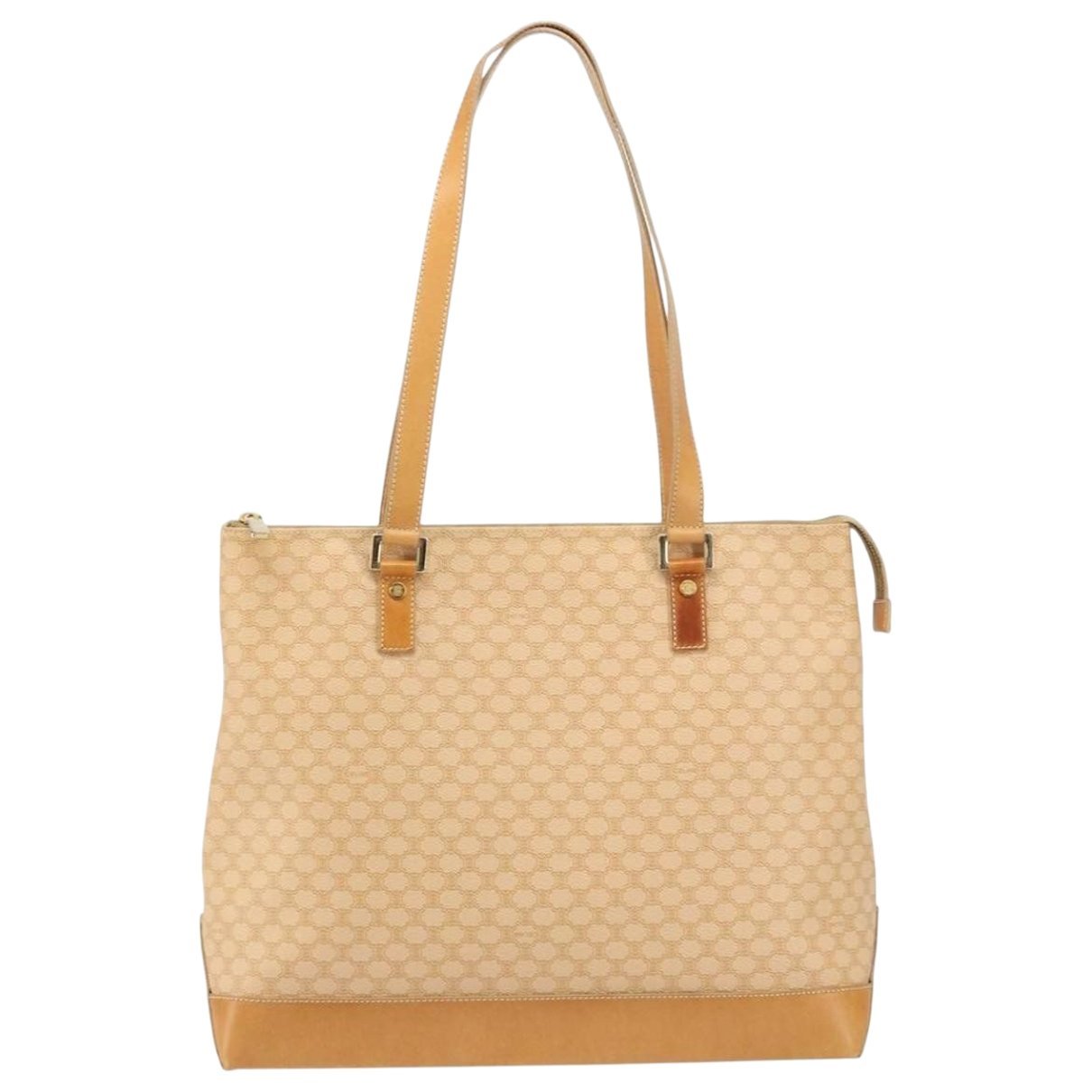 Leather tote