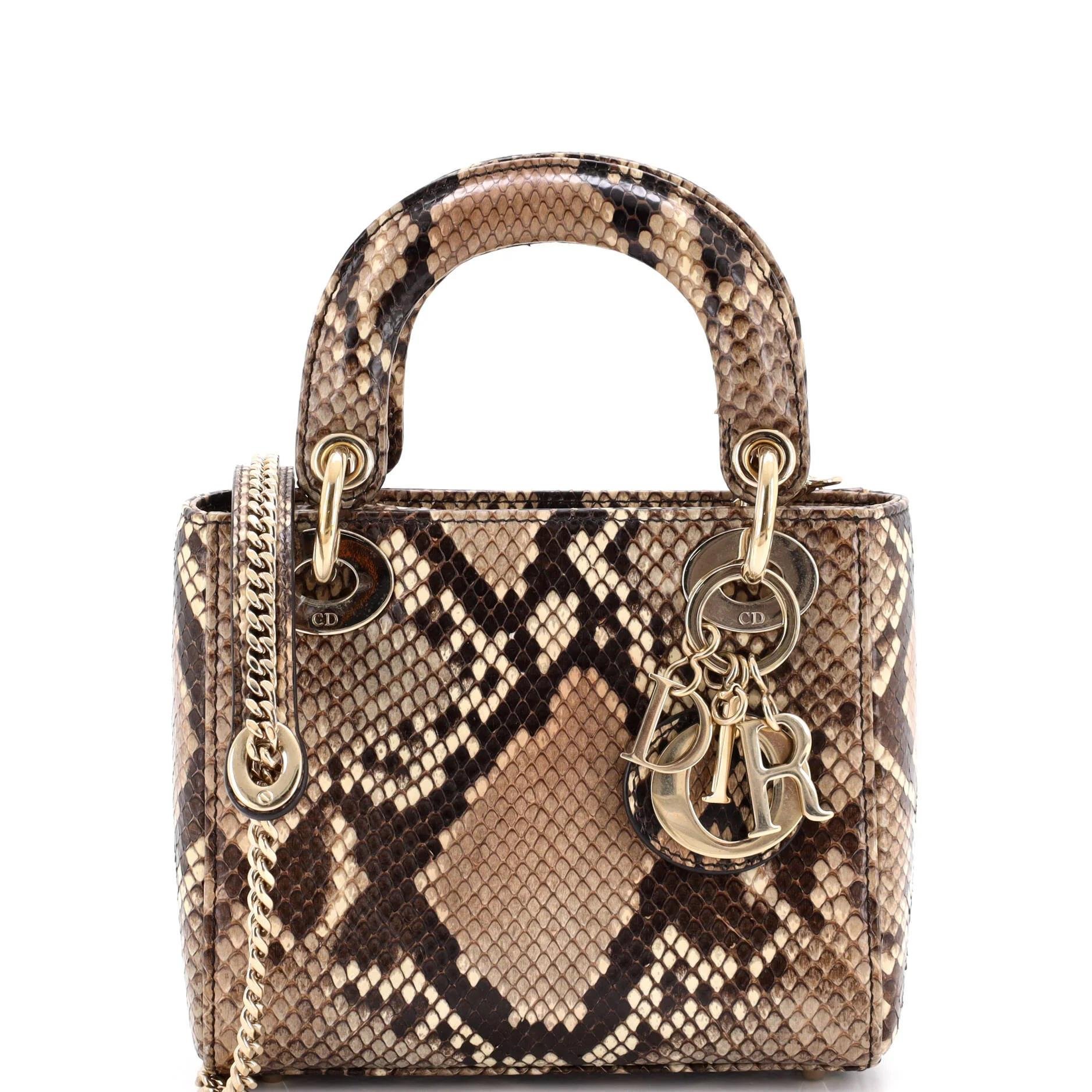 Exotic leathers crossbody bag