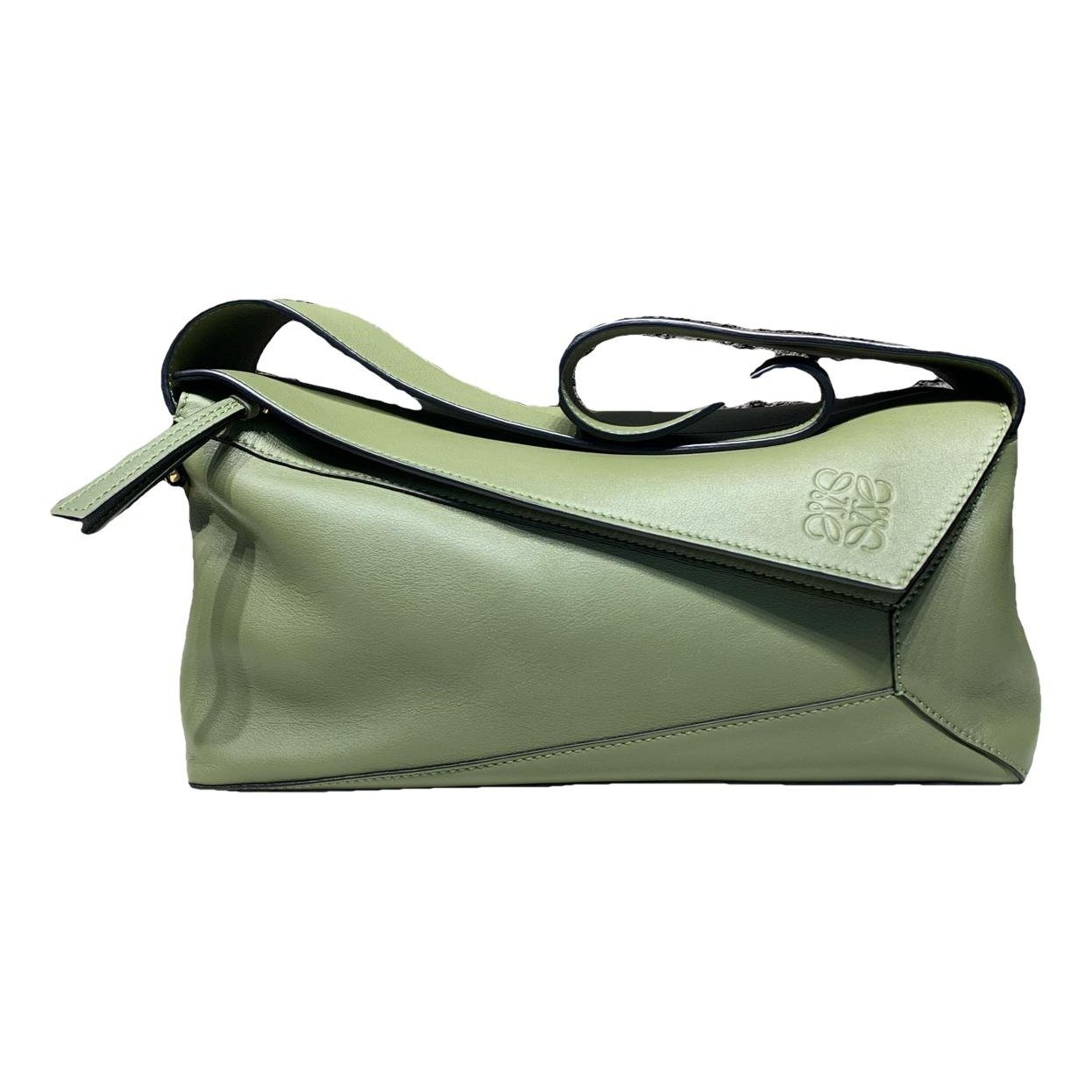 Puzzle Hobo leather handbag