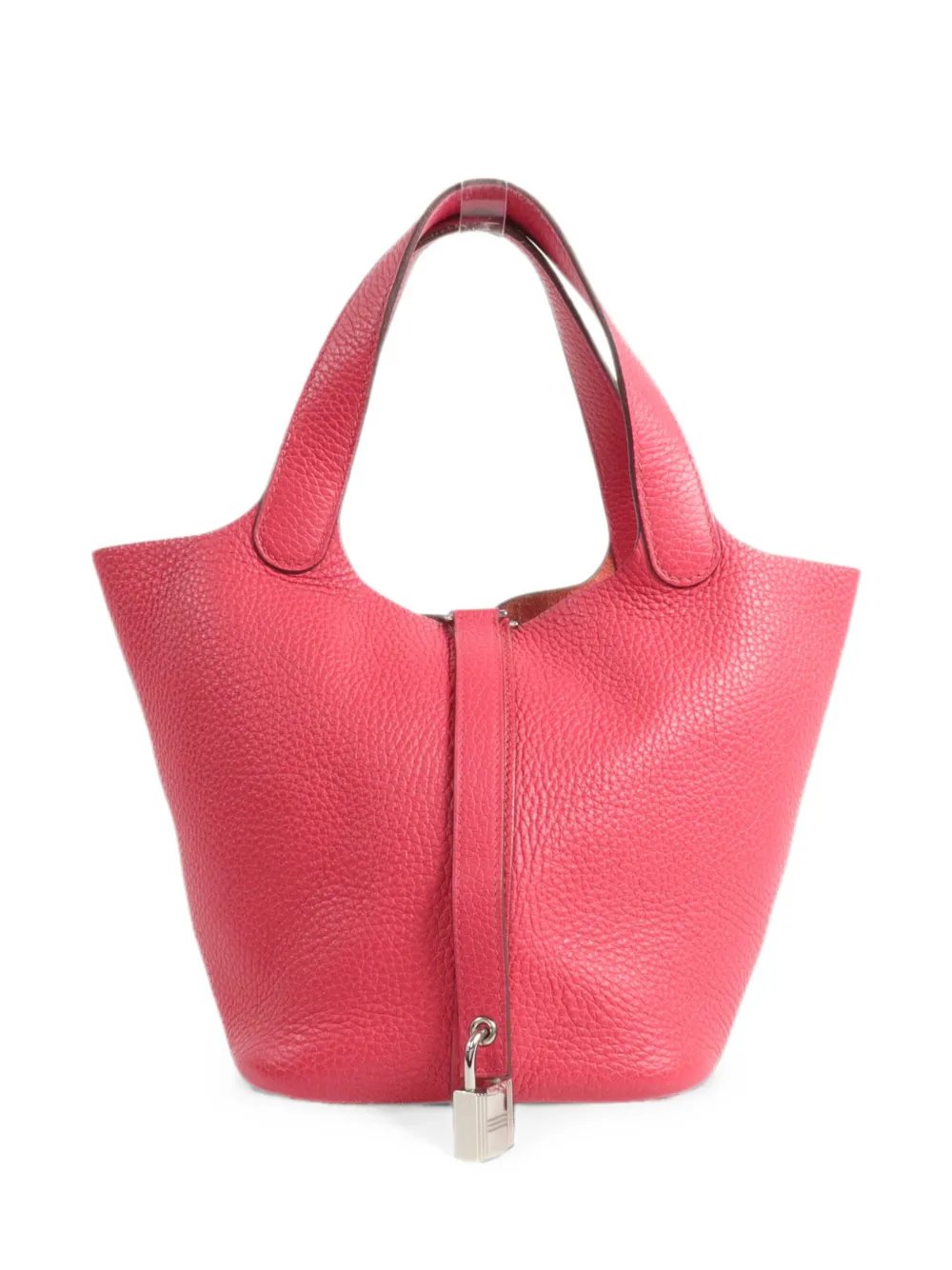 2019 Picotin PM leather small bucket bag