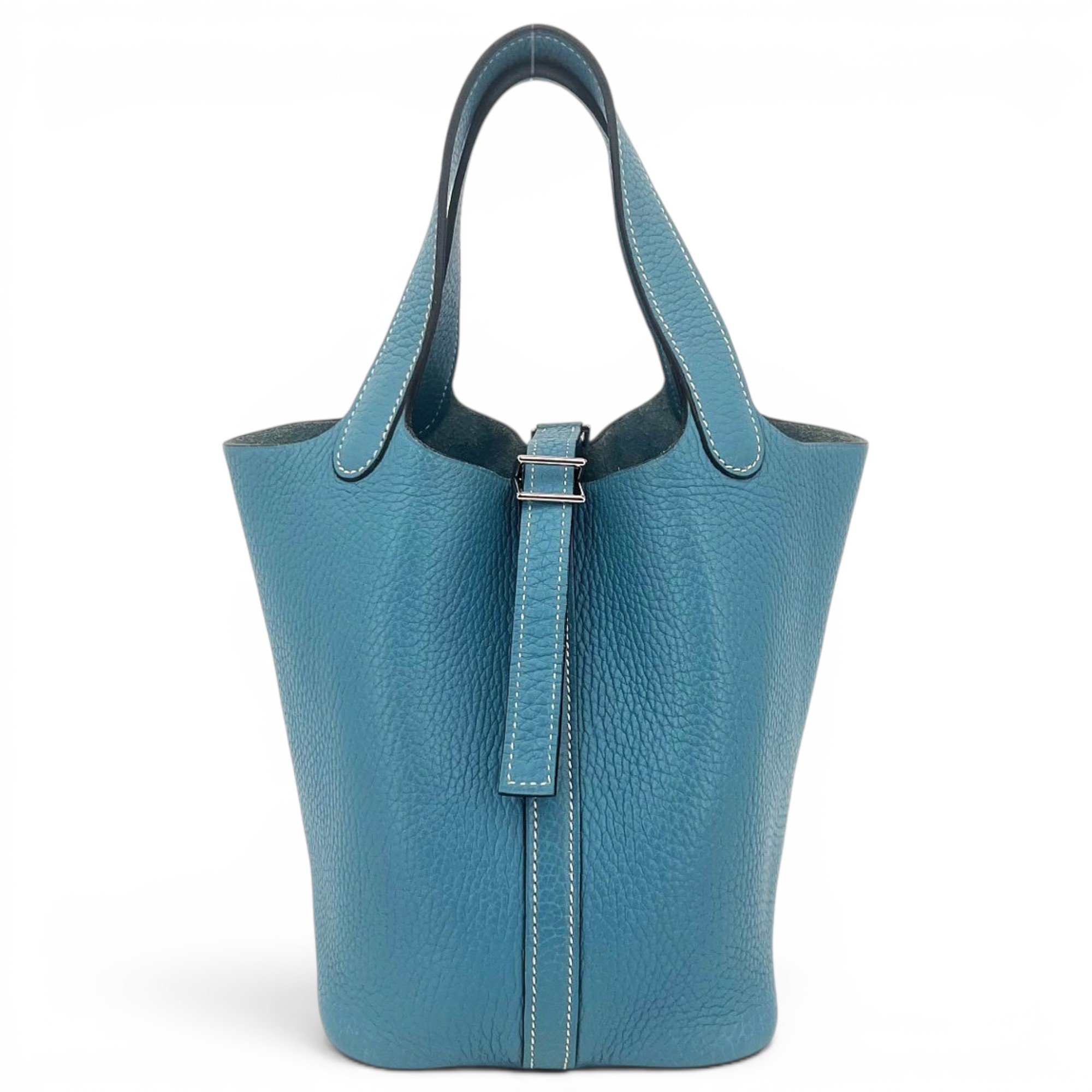 Picotin leather handbag