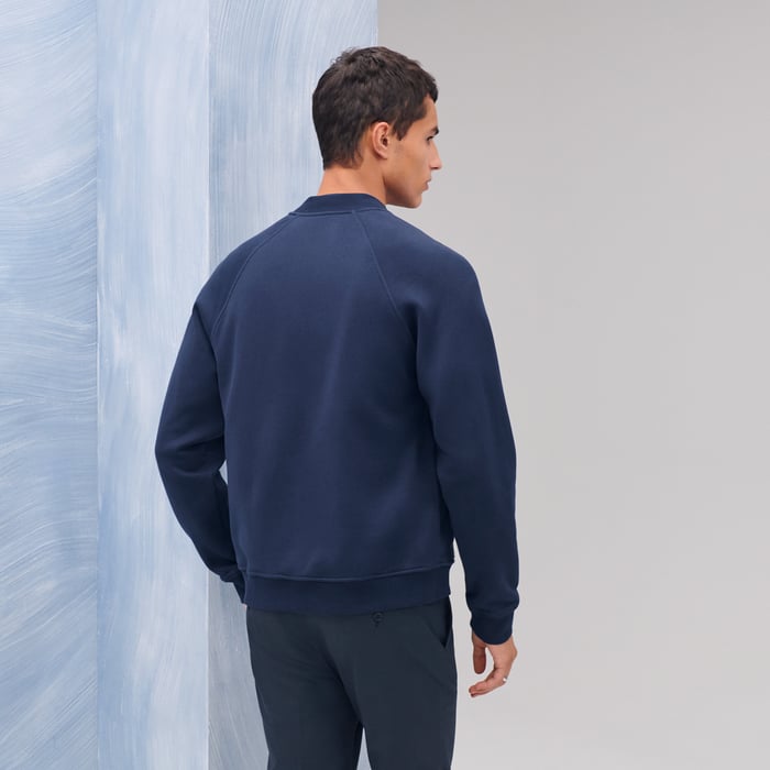 Océan Varsity Jacket With Clou De Selle Detail