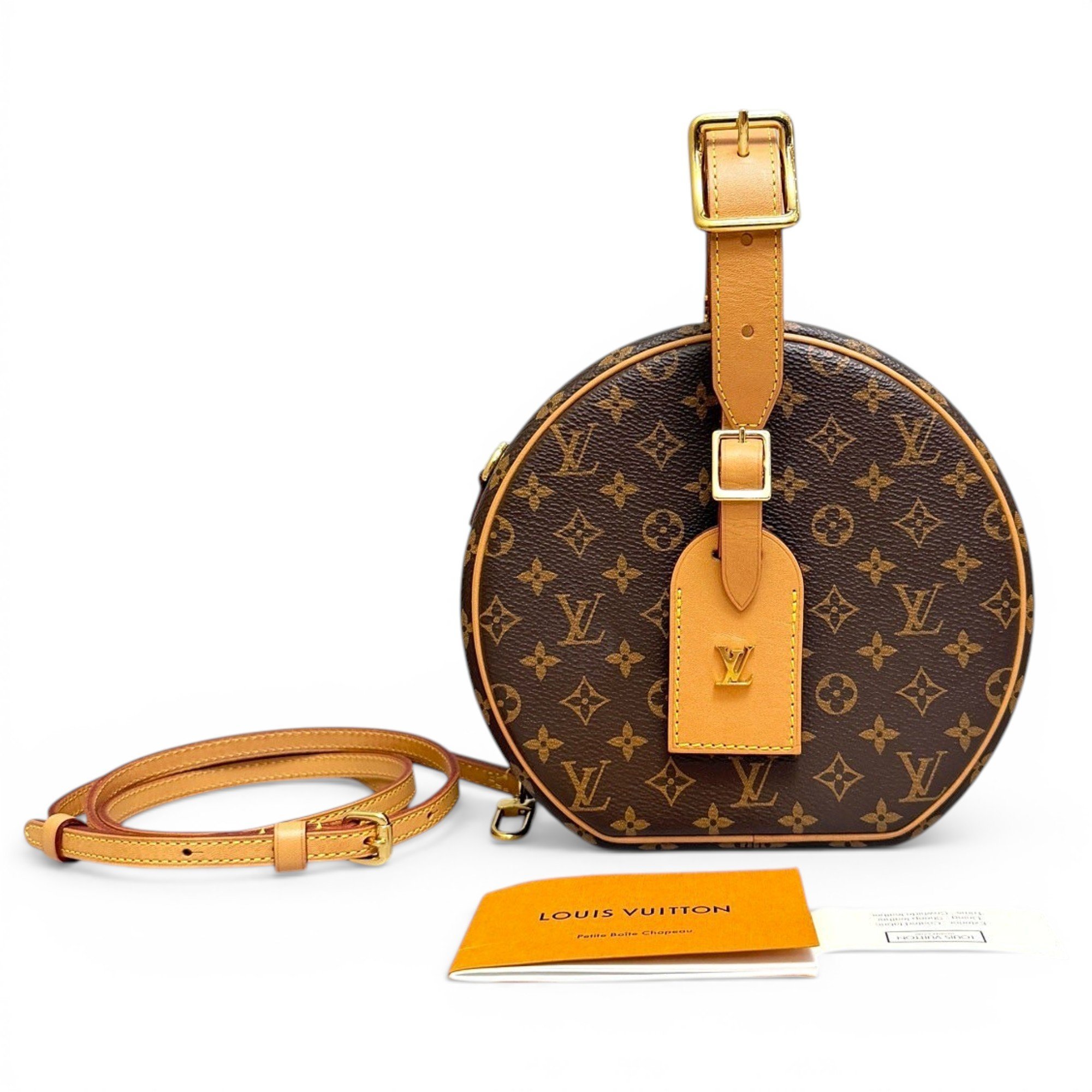 Petite Boîte Chapeau leather crossbody bag