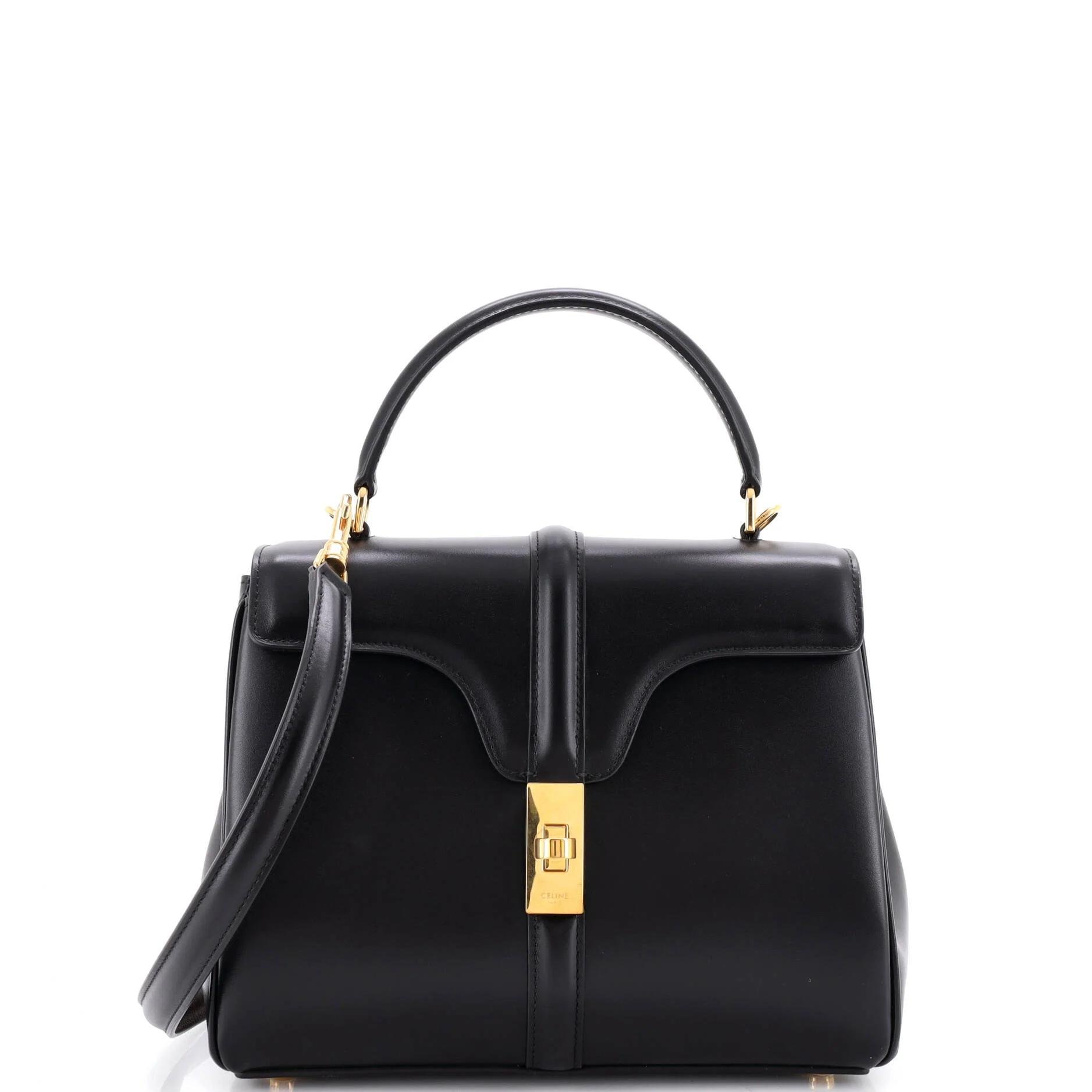 Leather handbag