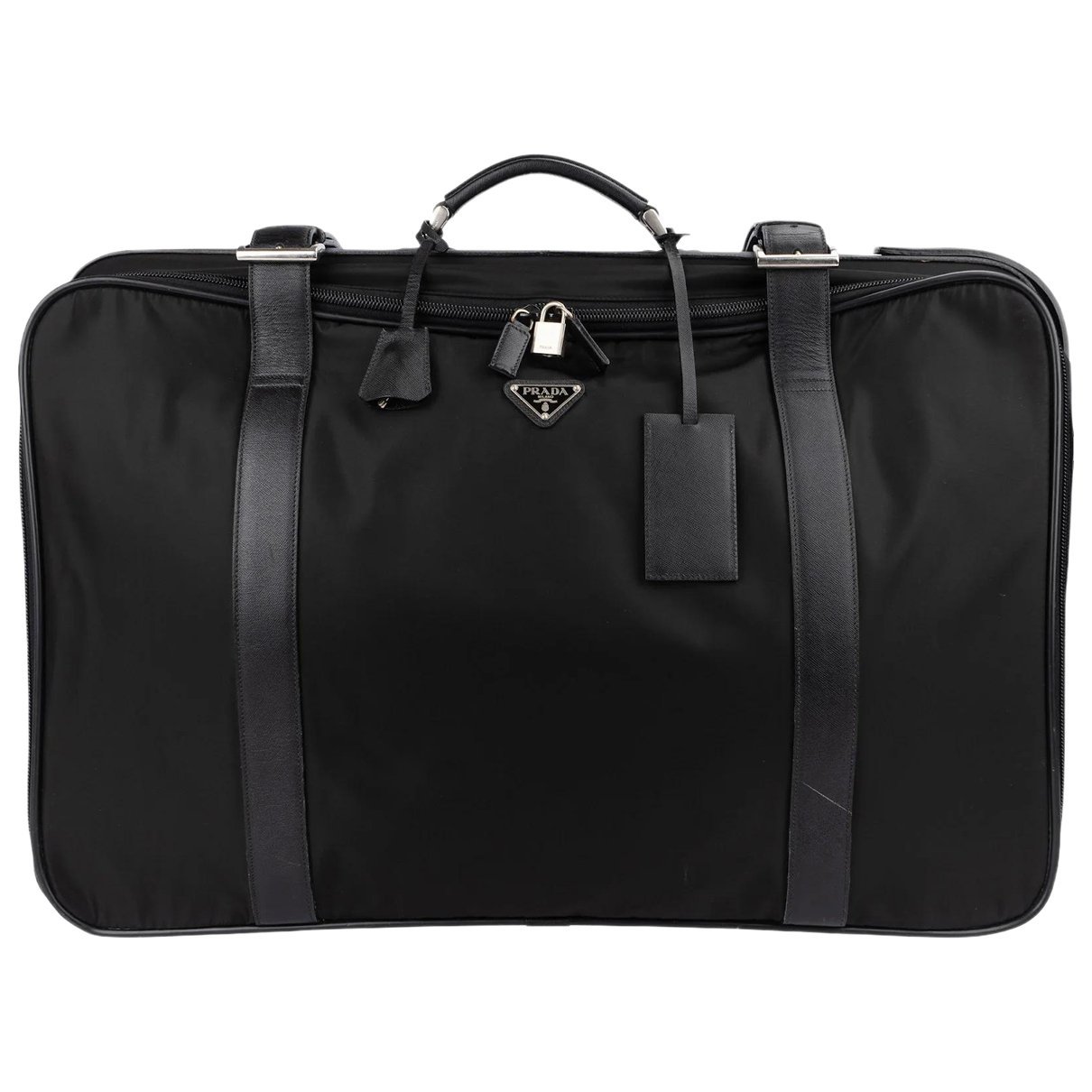 Leather travel bag