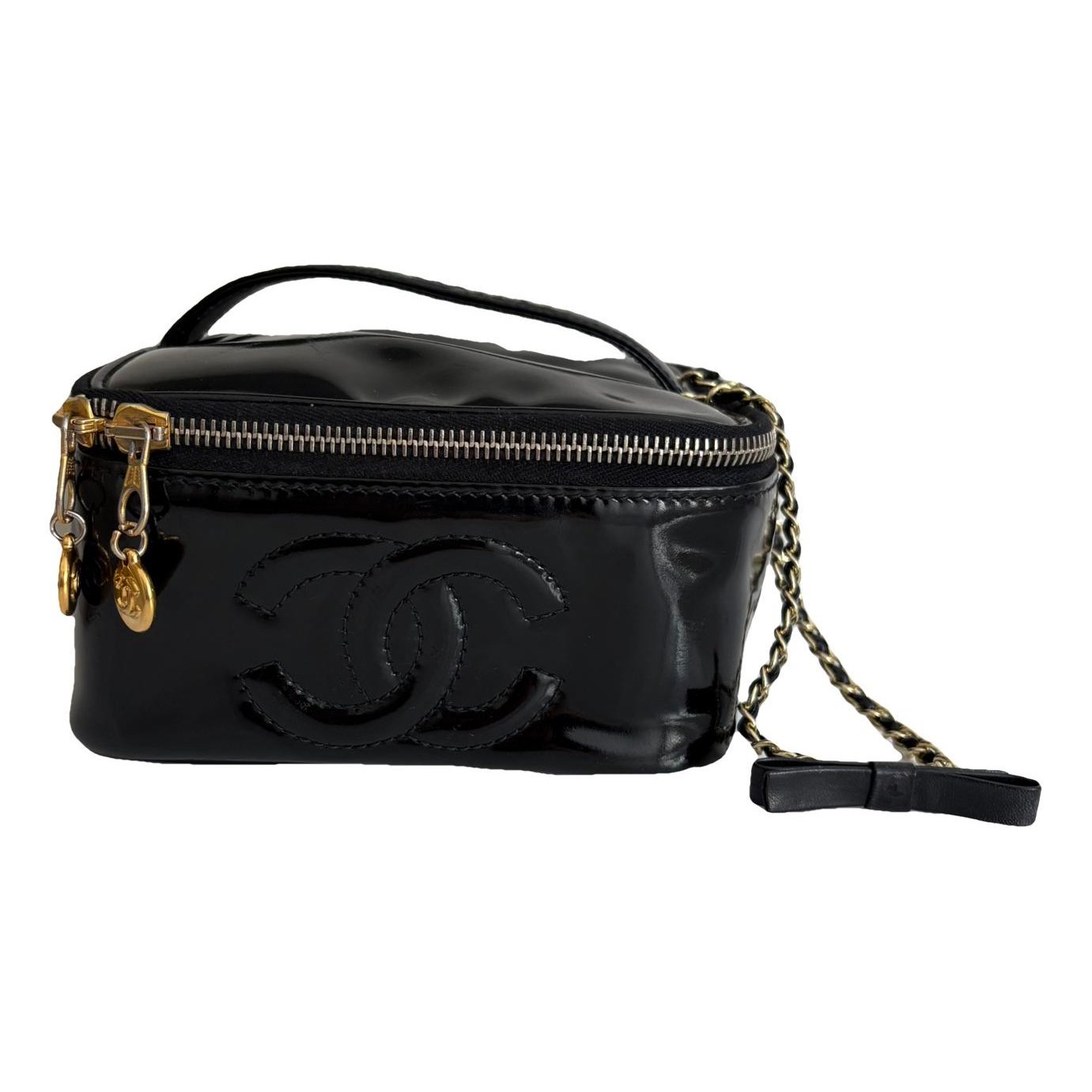 Timeless/Classique patent leather handbag