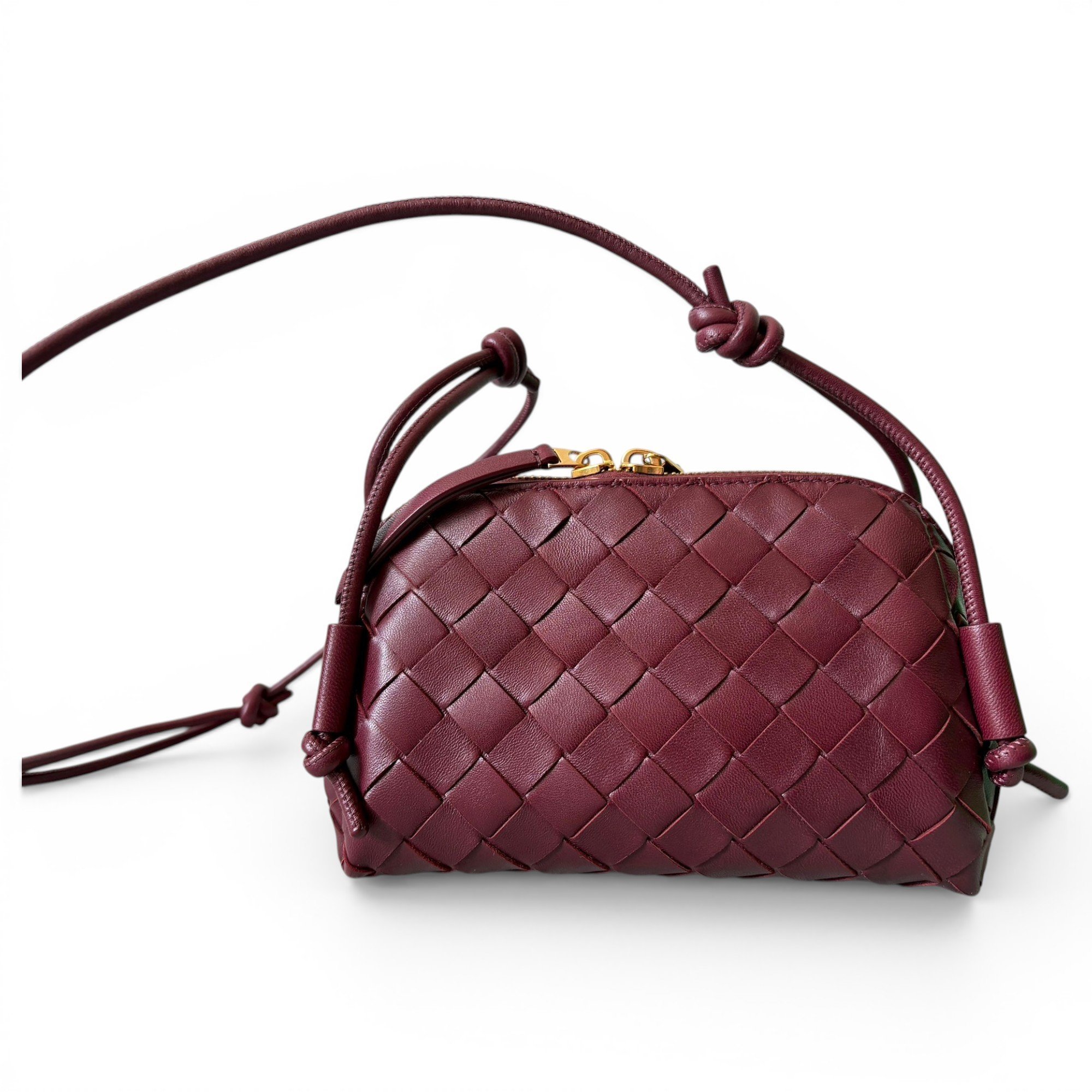 Leather crossbody bag