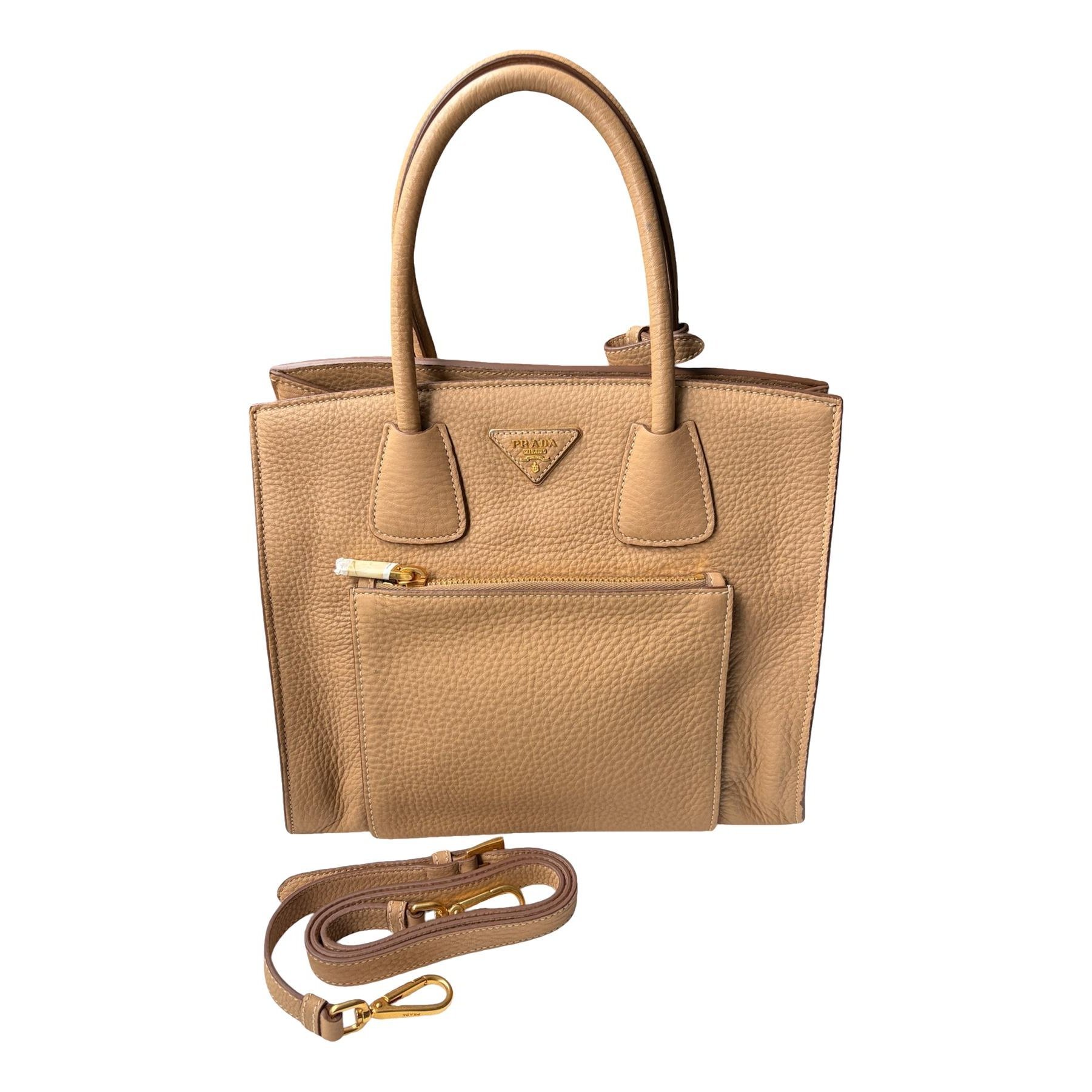 Leather handbag