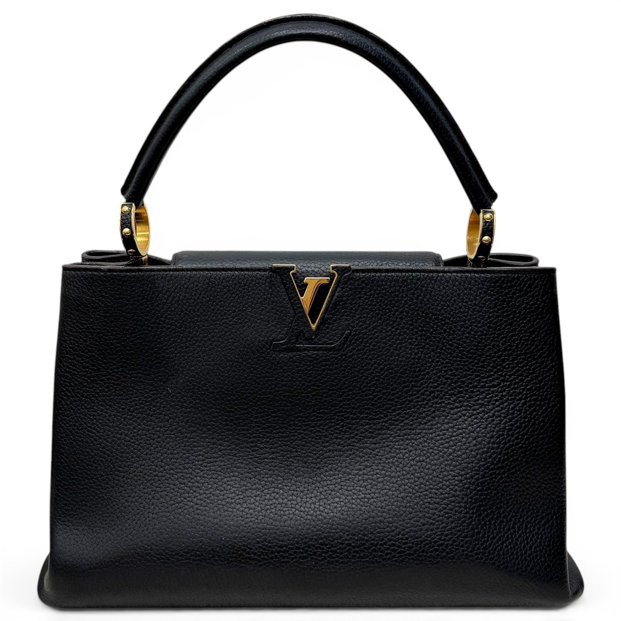Capucines leather handbag