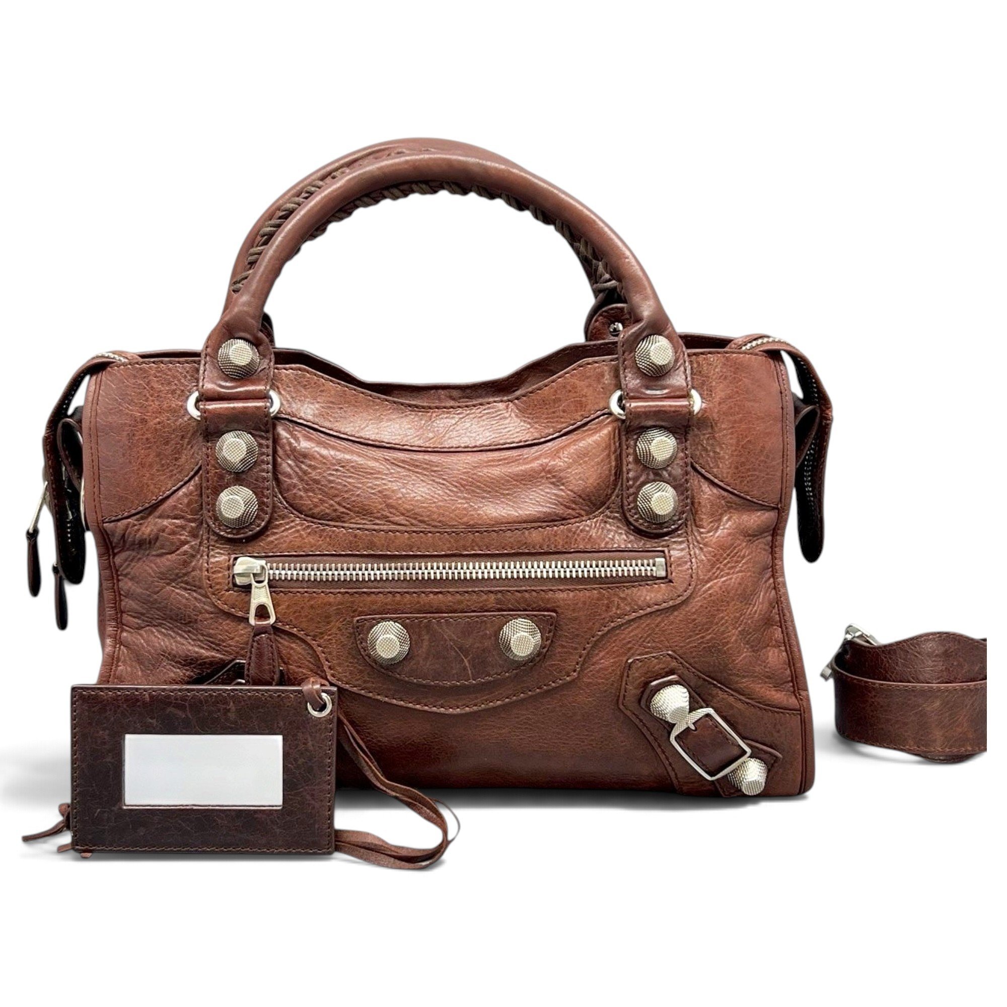 Balenciaga City leather handbag