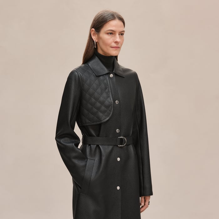 Noir Trench Coat