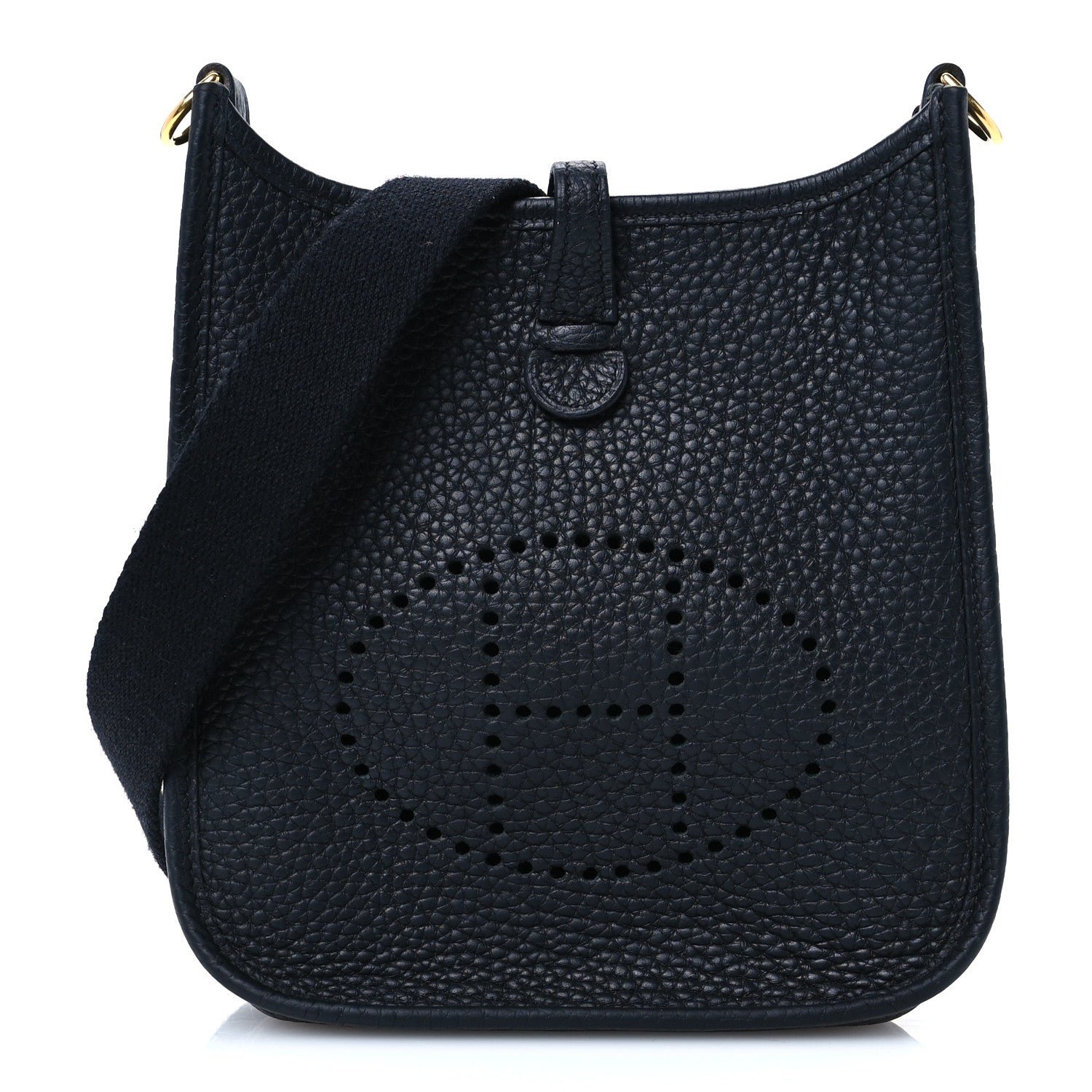 Hermes Taurillon Clemence Evelyne TPM Black