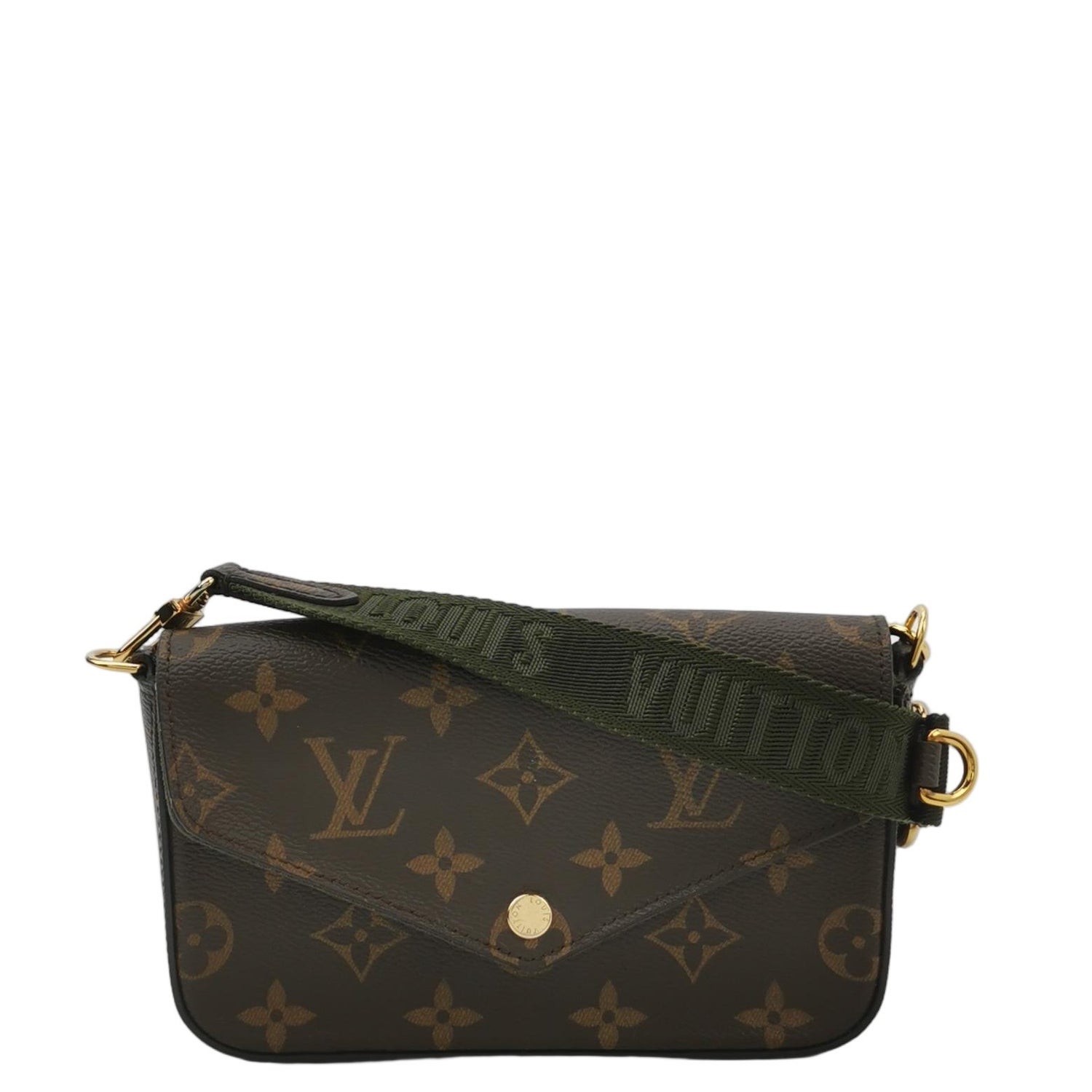 Coated Canvas Felicie Strap & Go Mini
