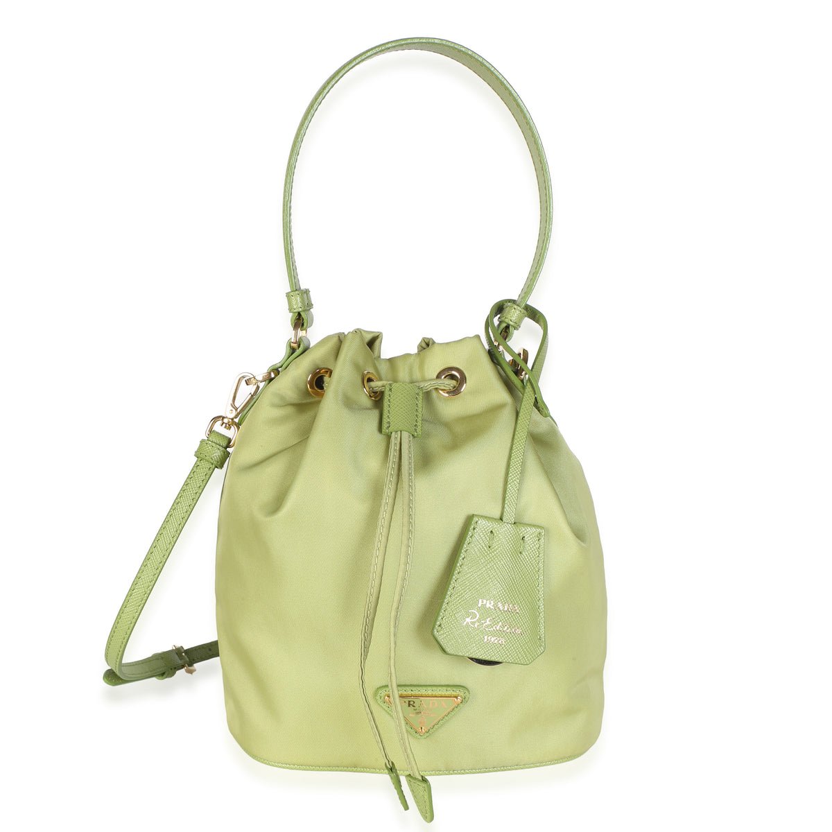 Ivy Green Re-Nylon Re-Edition 1978 Mini Bucket Bag