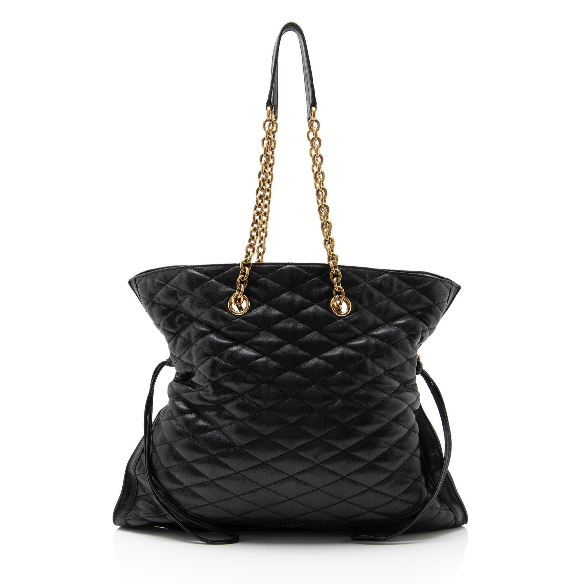 Leather tote