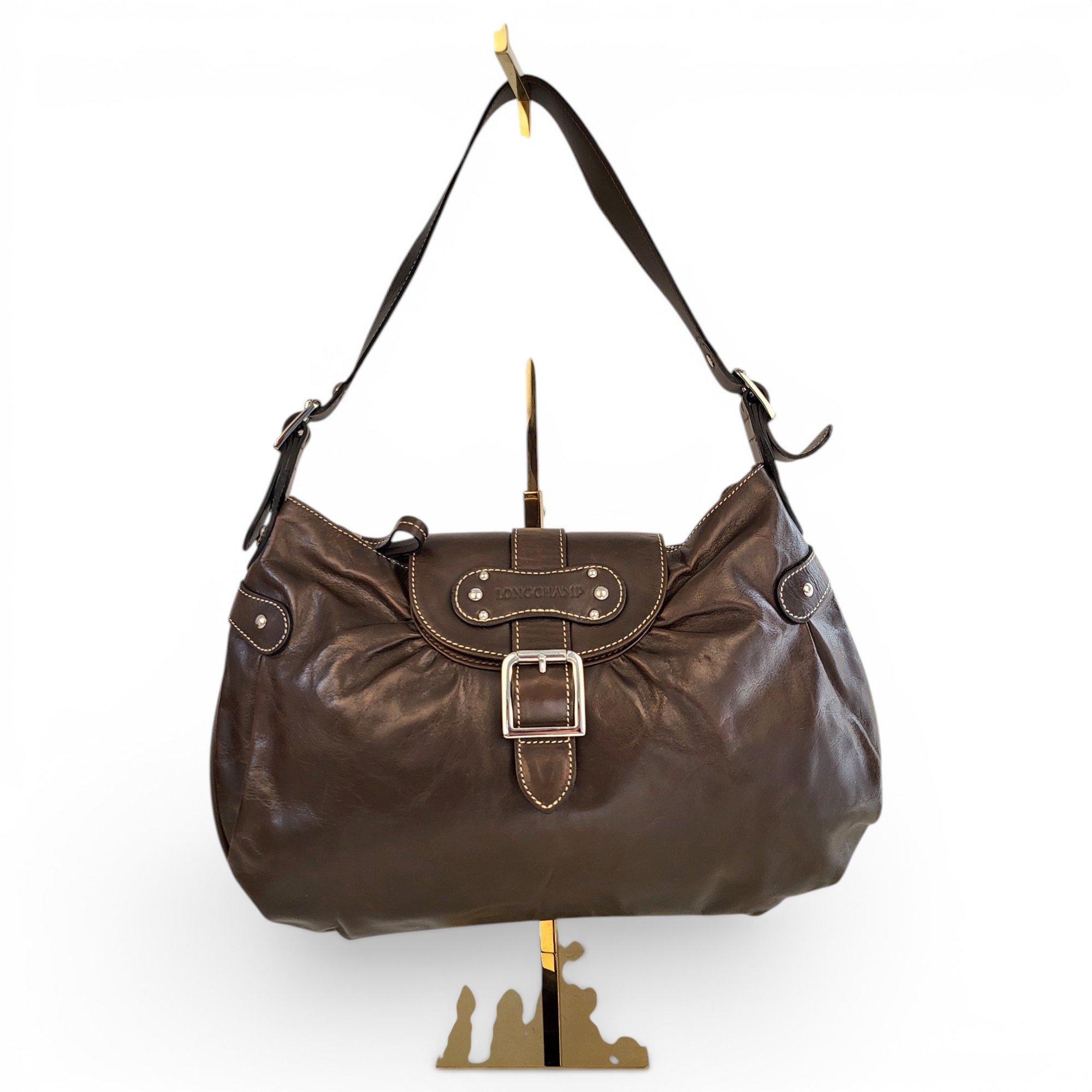 Idole leather handbag