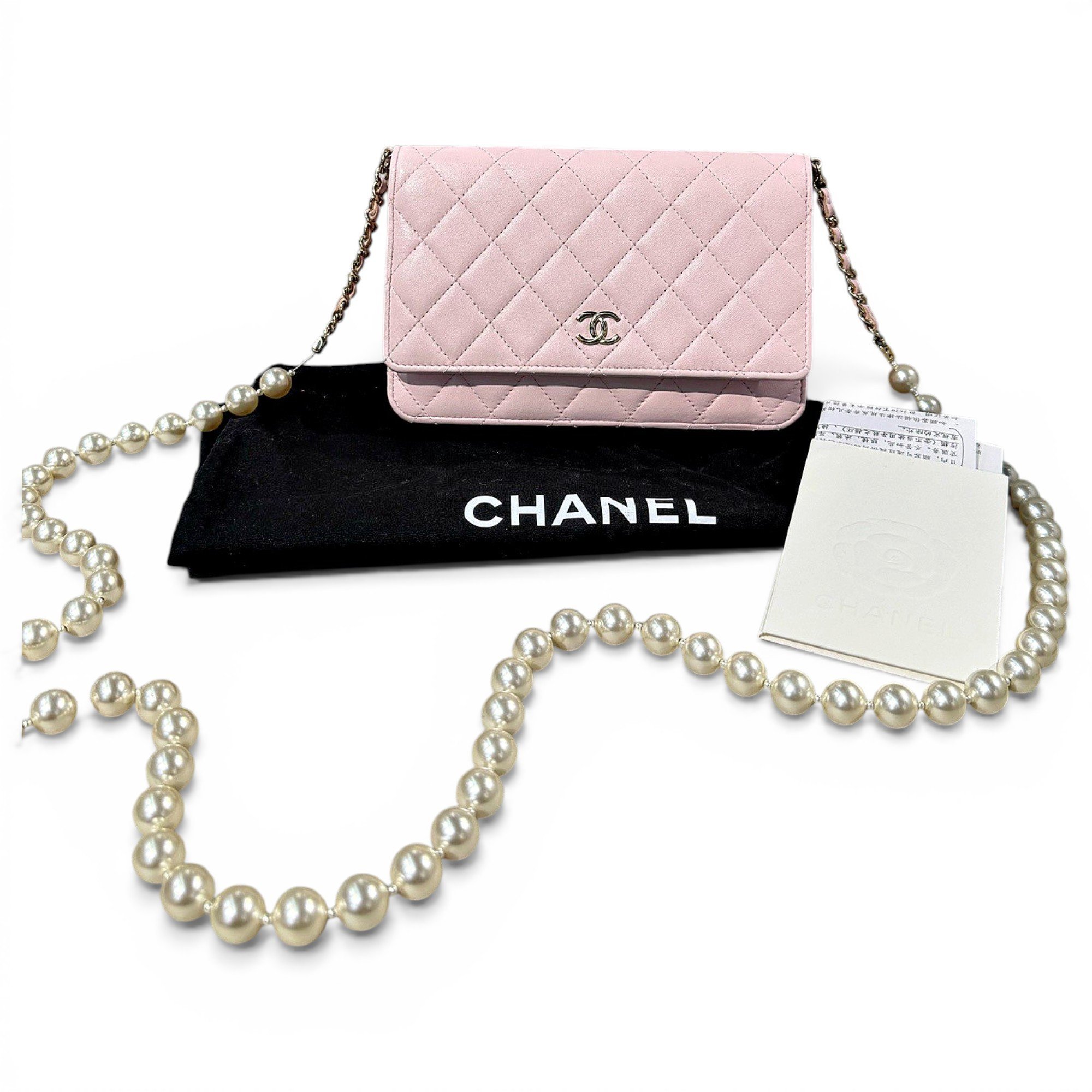 Wallet On Chain Timeless/Classique leather crossbody bag