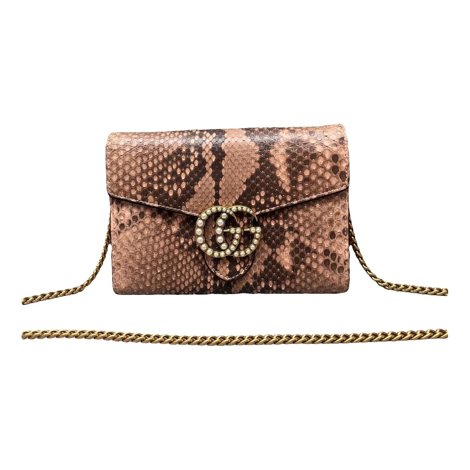 GG Marmont Chain leather handbag