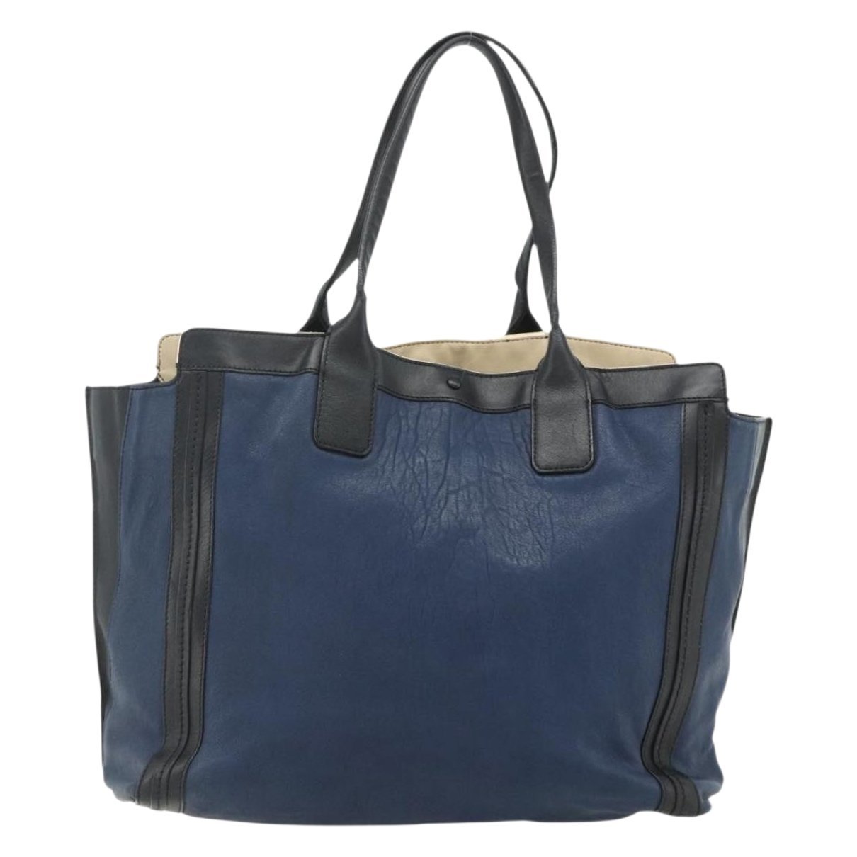 Leather tote