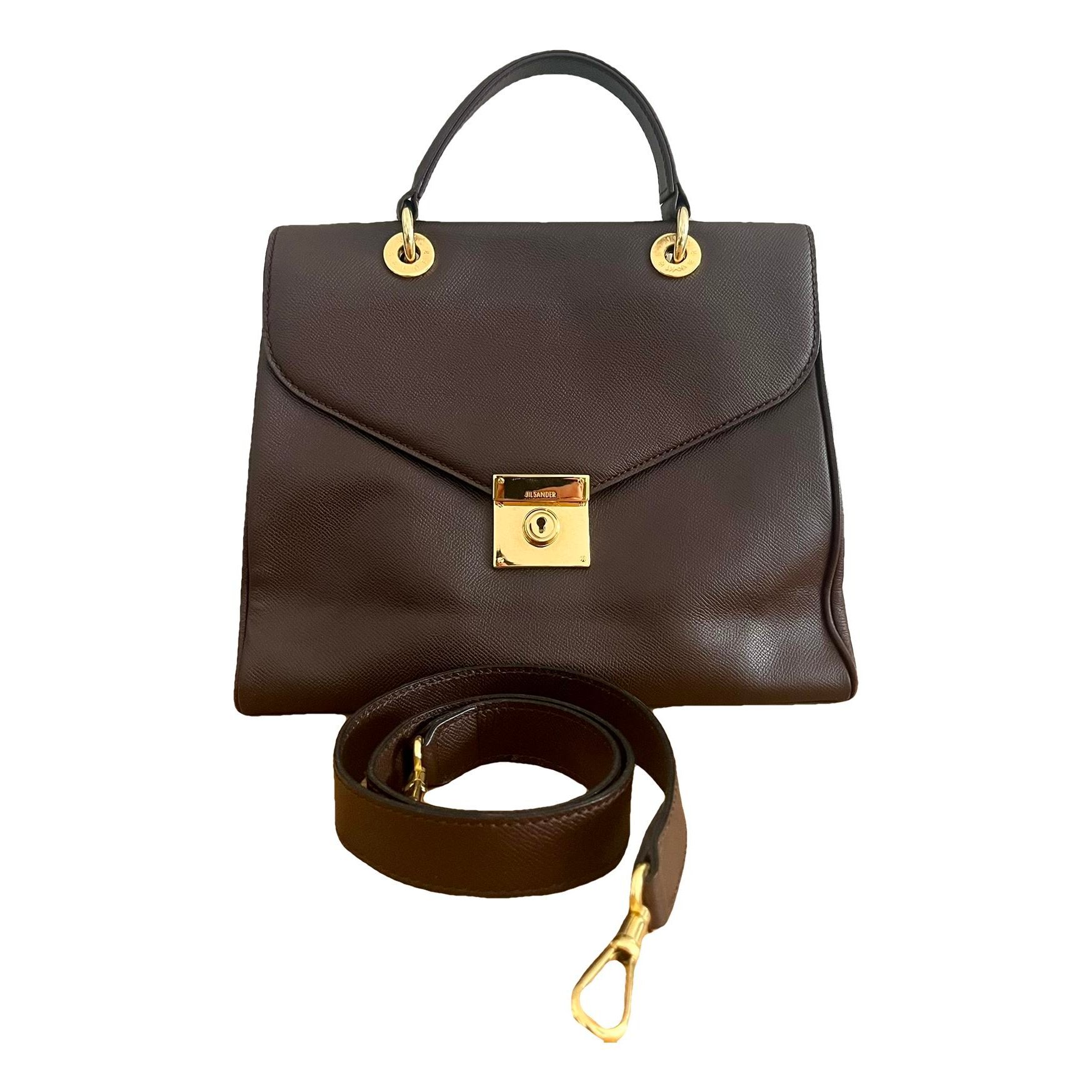 Leather handbag