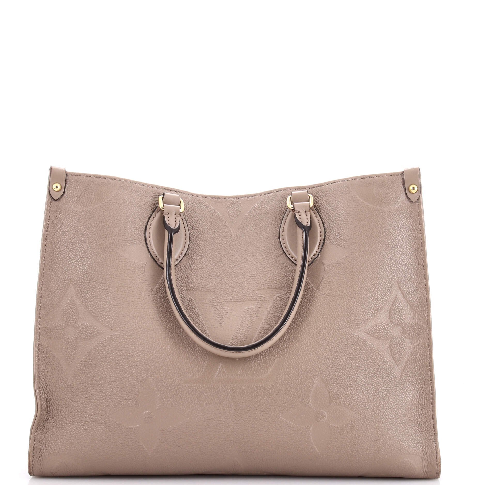 Leather tote