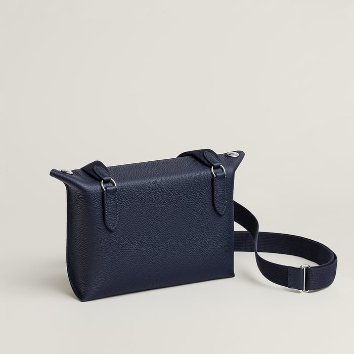 Bleu Nuit Hermès Videpoches Bag