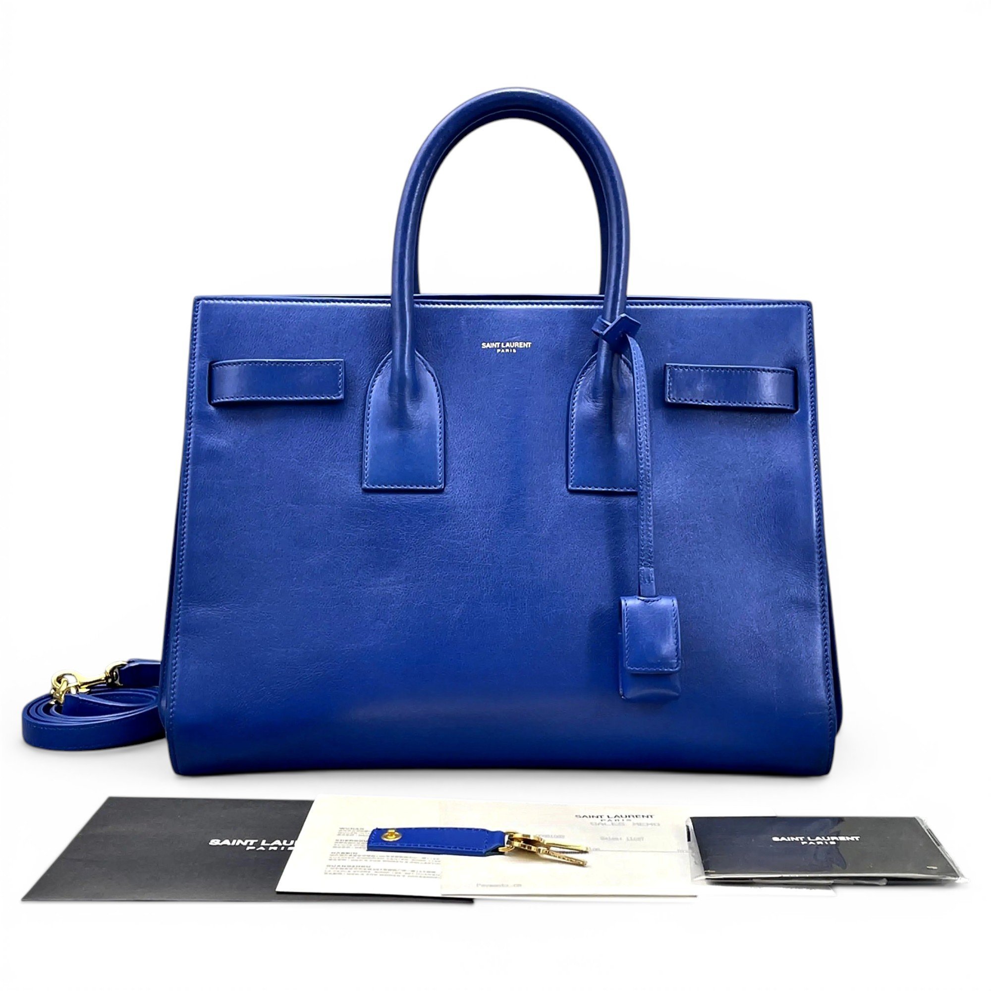 Sac de Jour leather crossbody bag