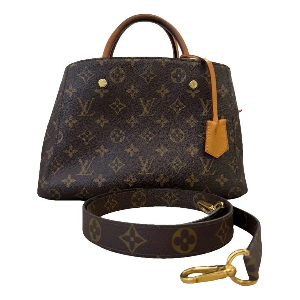 Montaigne vinyl handbag