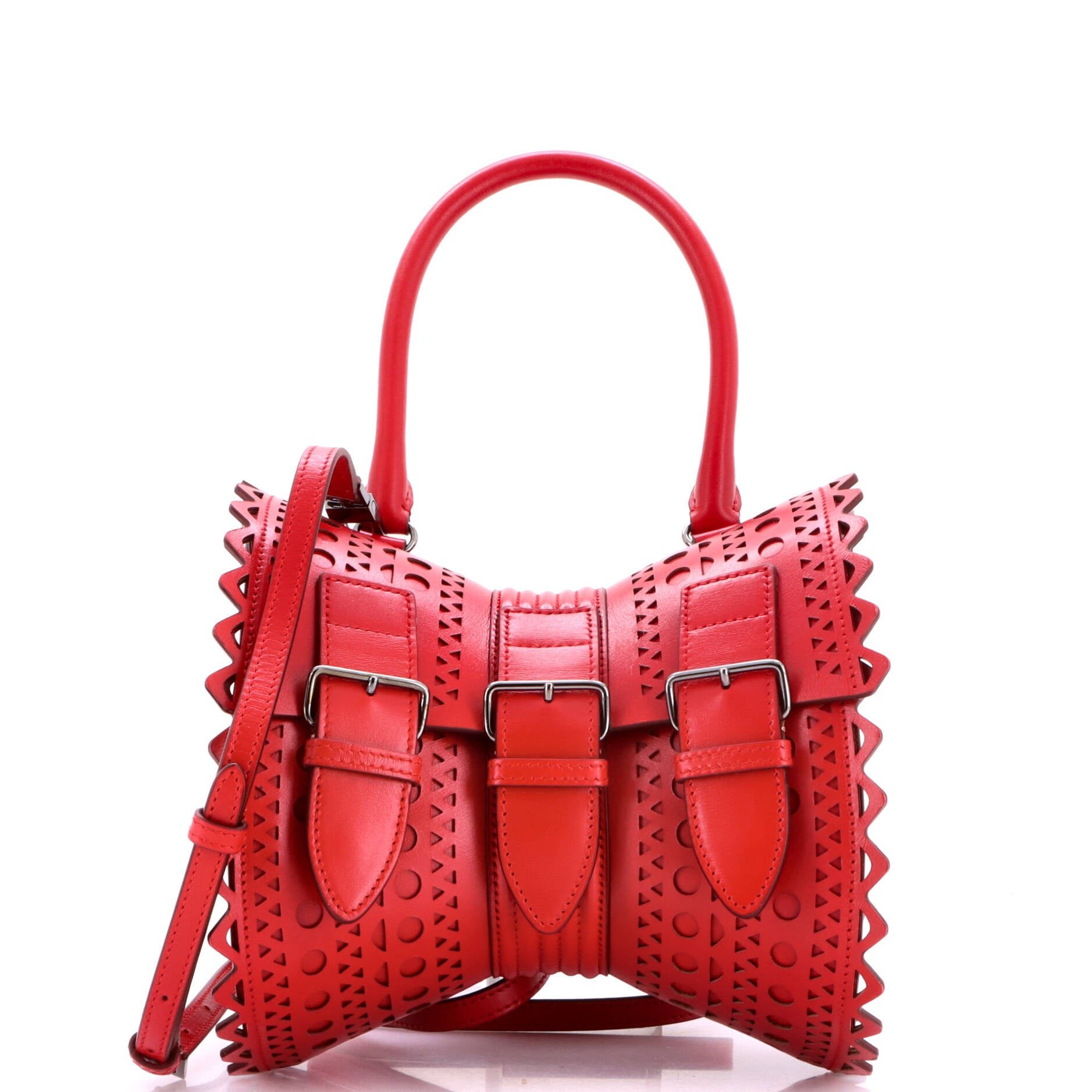 Edition 1992 Corset Bag Laser Cut Leather 18