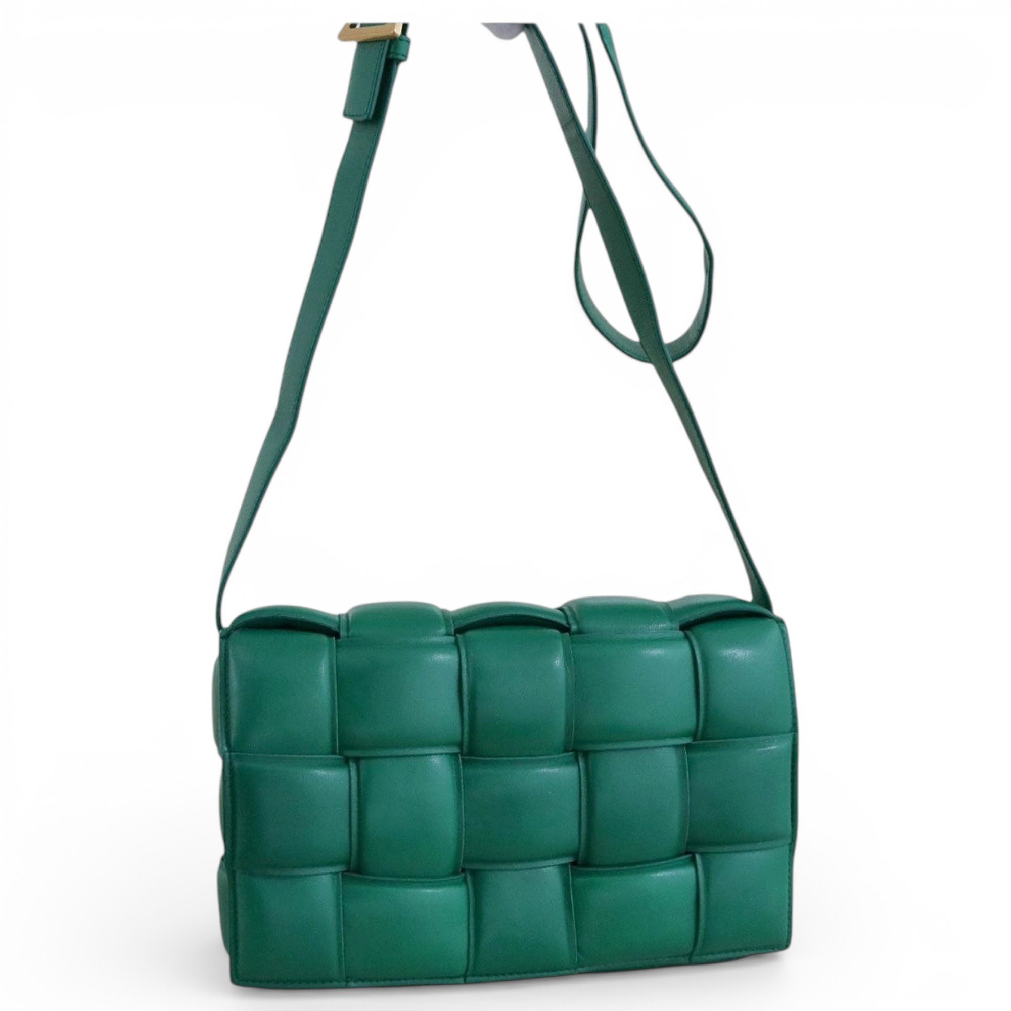 Cassette Padded leather handbag