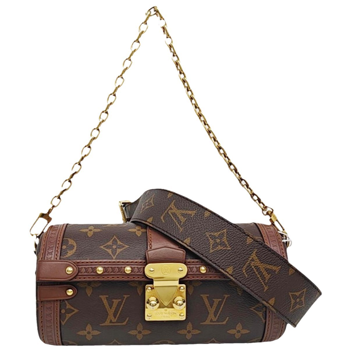Papillon leather handbag