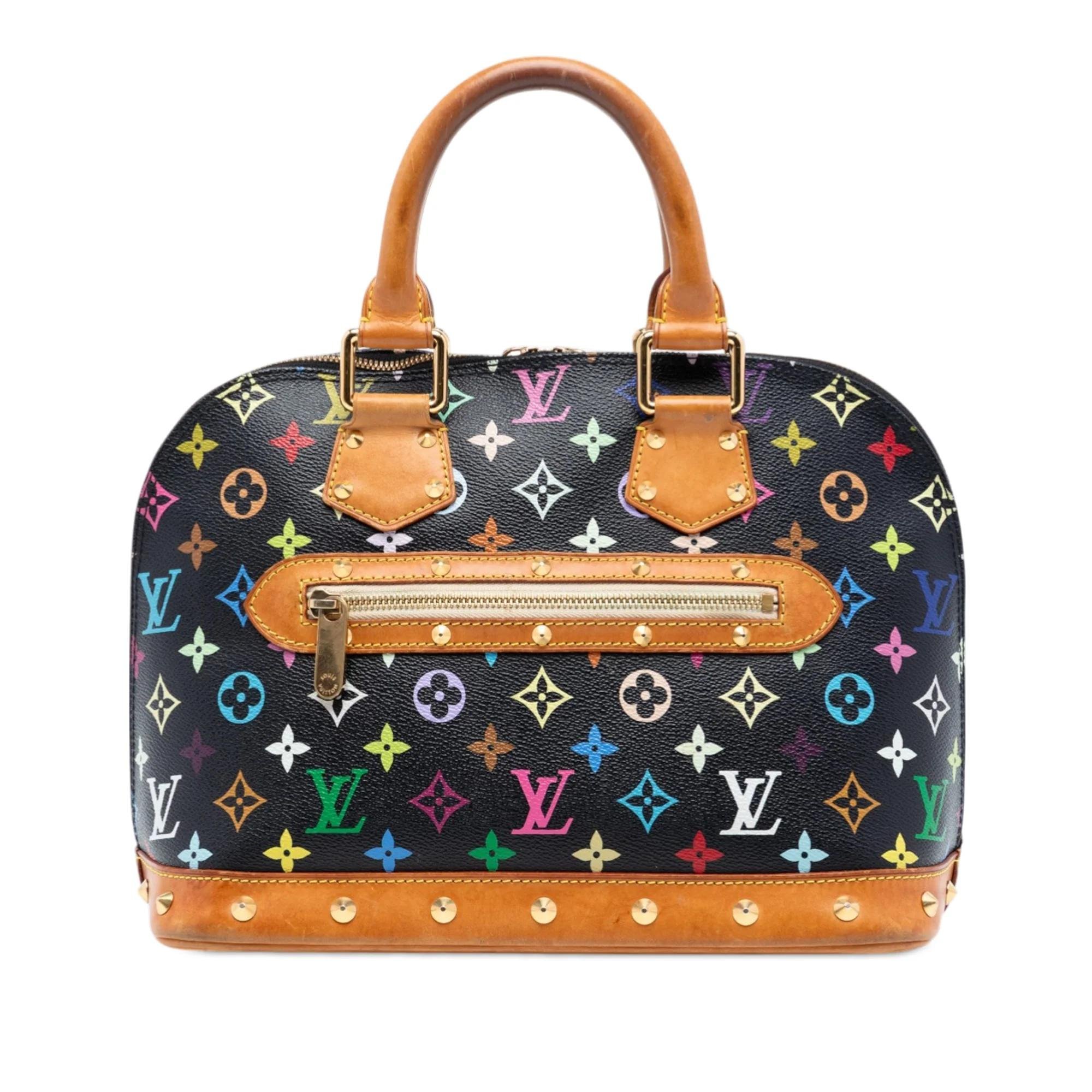 Alma leather handbag