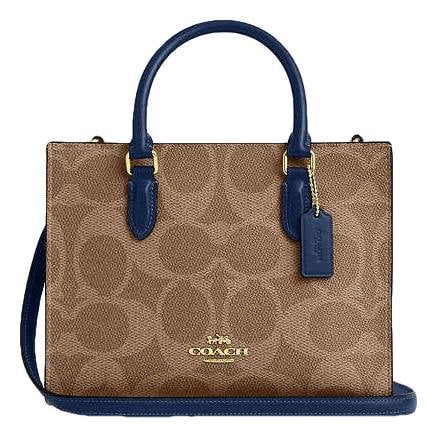 Leather tote