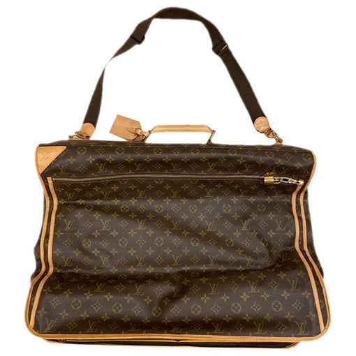 Leather vanity case