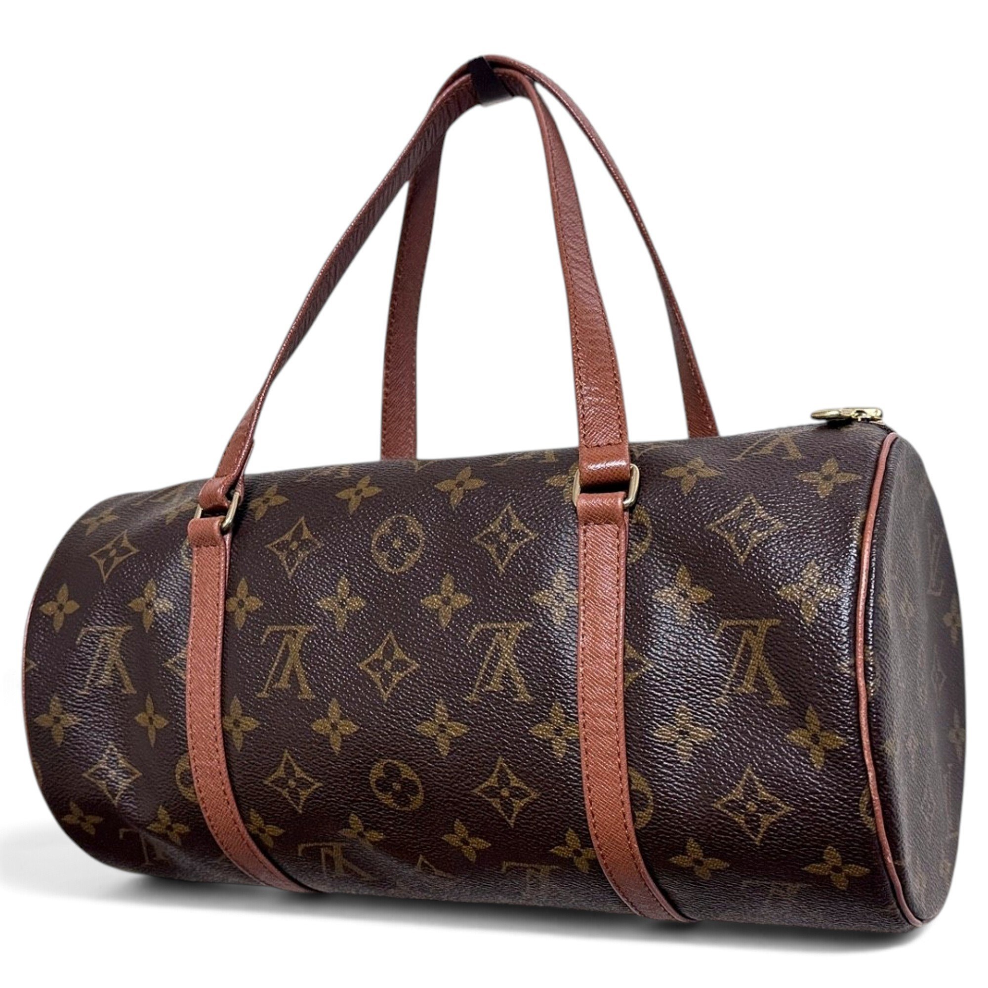 Papillon leather handbag