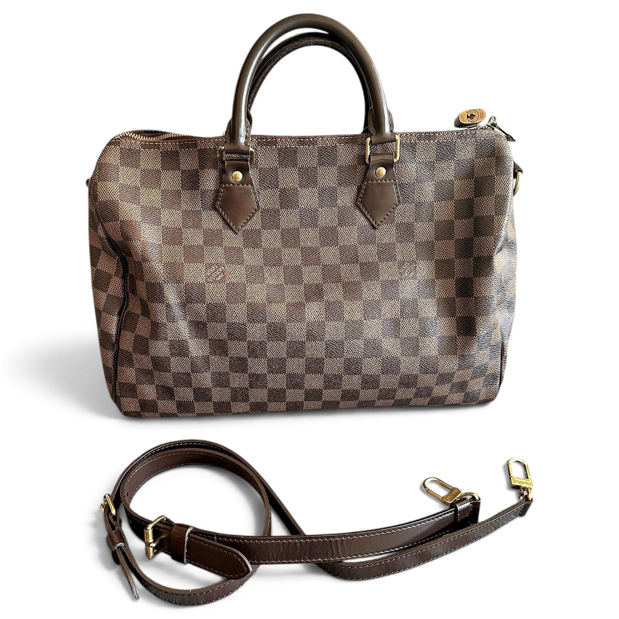 Speedy Bandoulière cloth crossbody bag